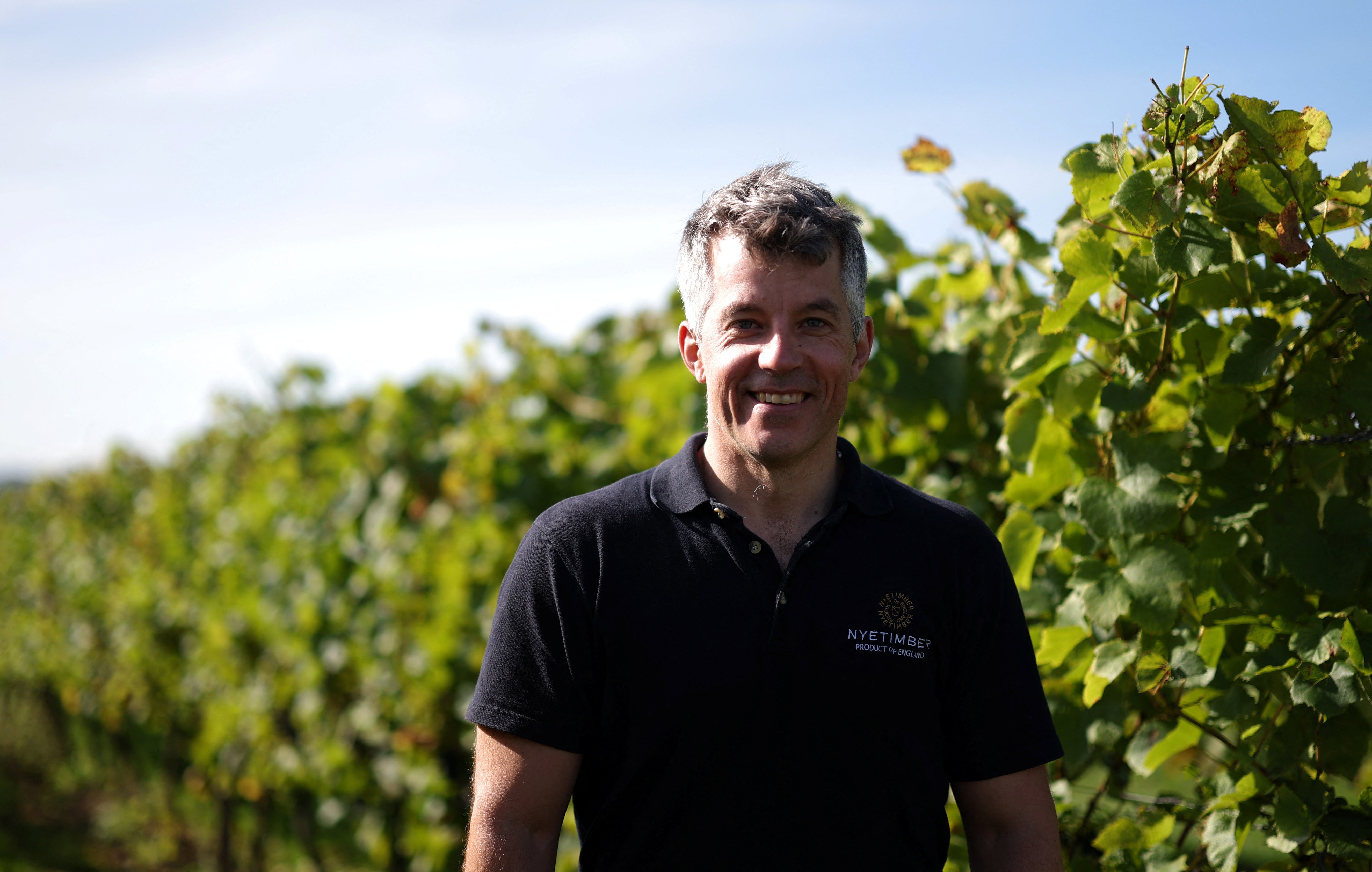 Senior Winemaker Brad Greatrix at Nyetimber, the English company that became the first non-French winner of the International Wine Challenge sparkling wine award in September