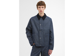 Barbour x Arket bebul dry wax denim jacket