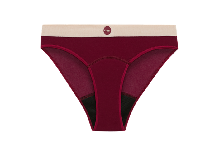 Best period pants Indybest review Snuggs Sunday briefs in cherry