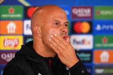 Liverpool’s flight to Frankfurt for Champions League tie delayed because of ‘technical issues’