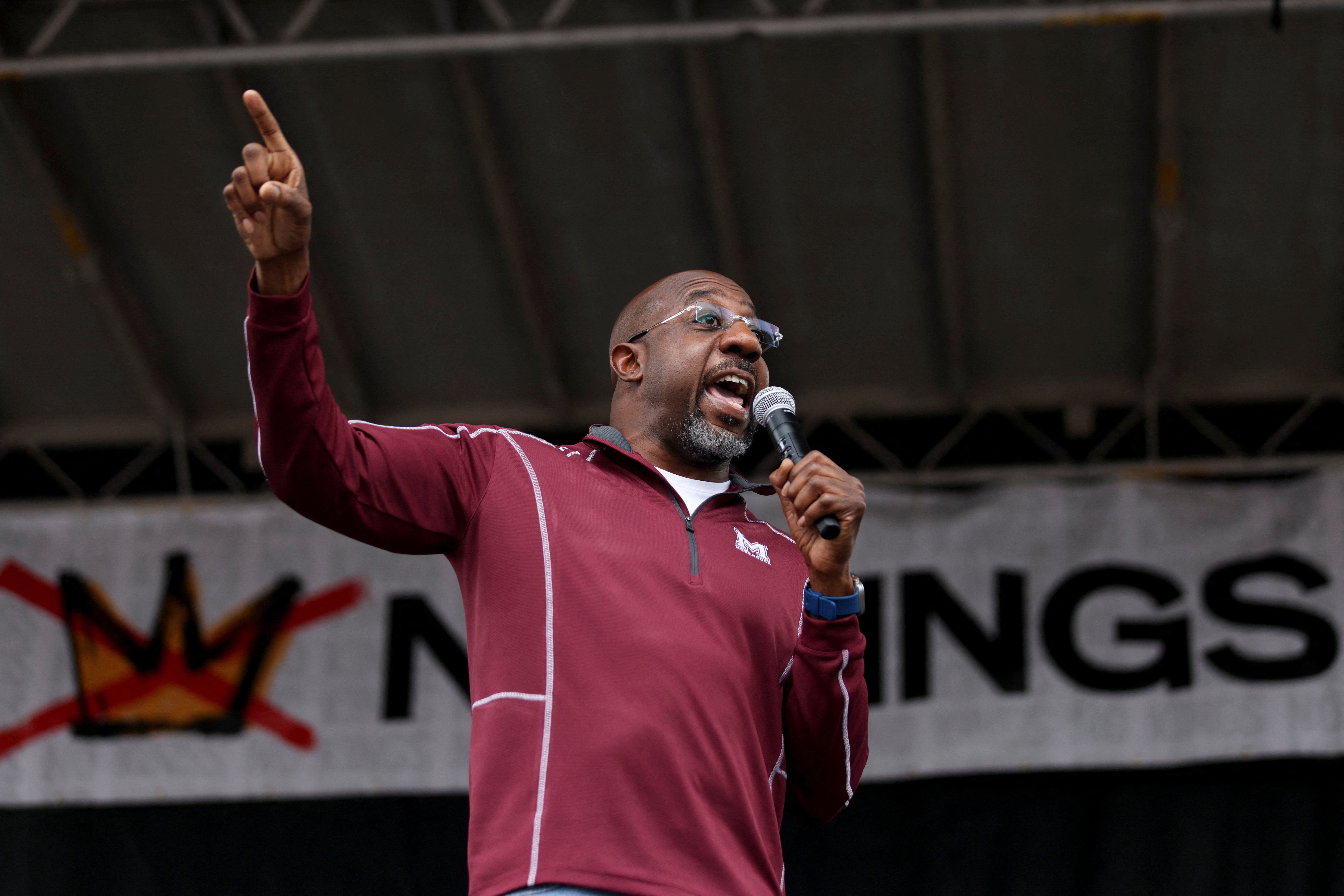 Senator Raphael Warnock says Americans should be ‘concerned’ by Trump’s recent actions