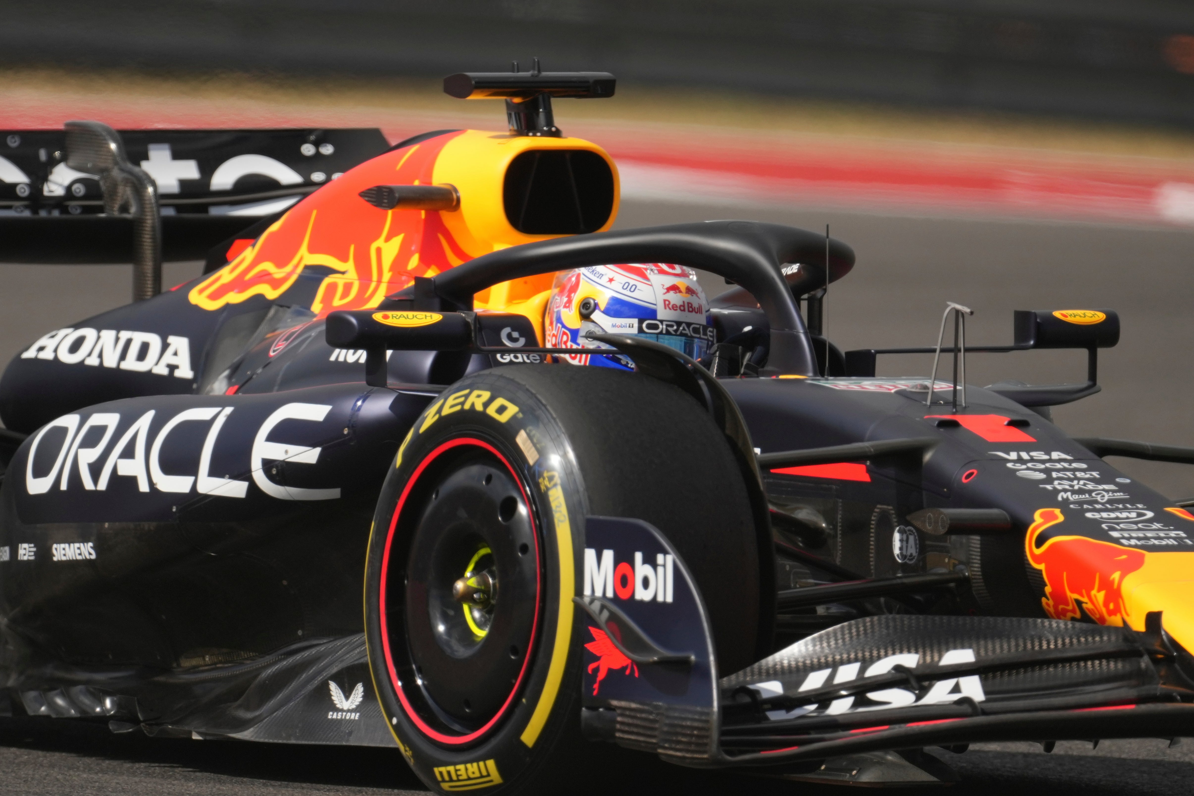 Verstappen claimed the sprint win in Austin