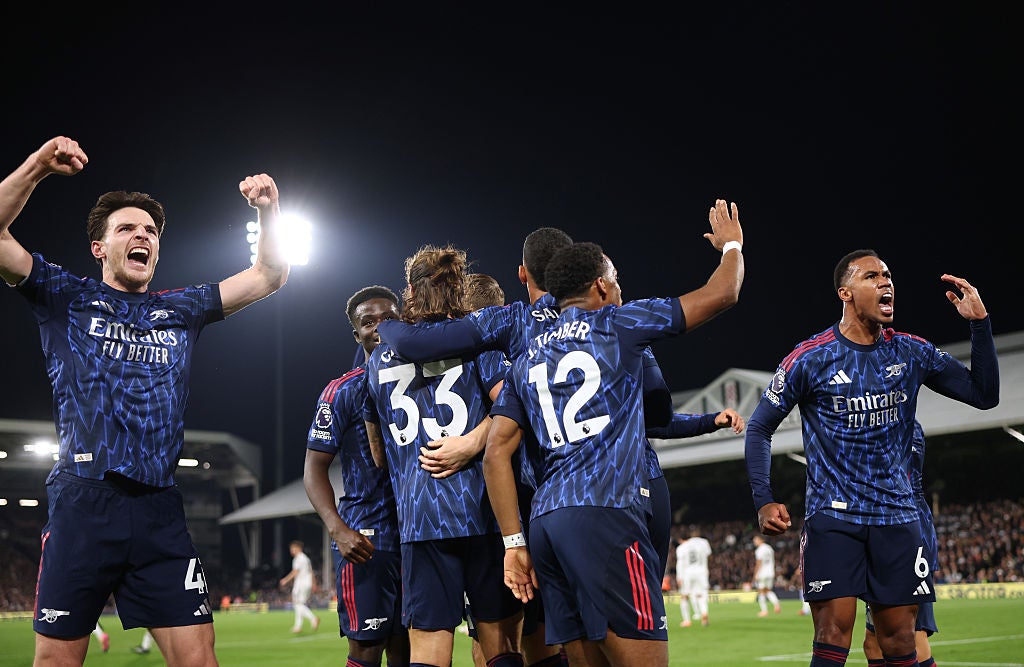 Arsenal eked out a crucial win at Craven Cottage
