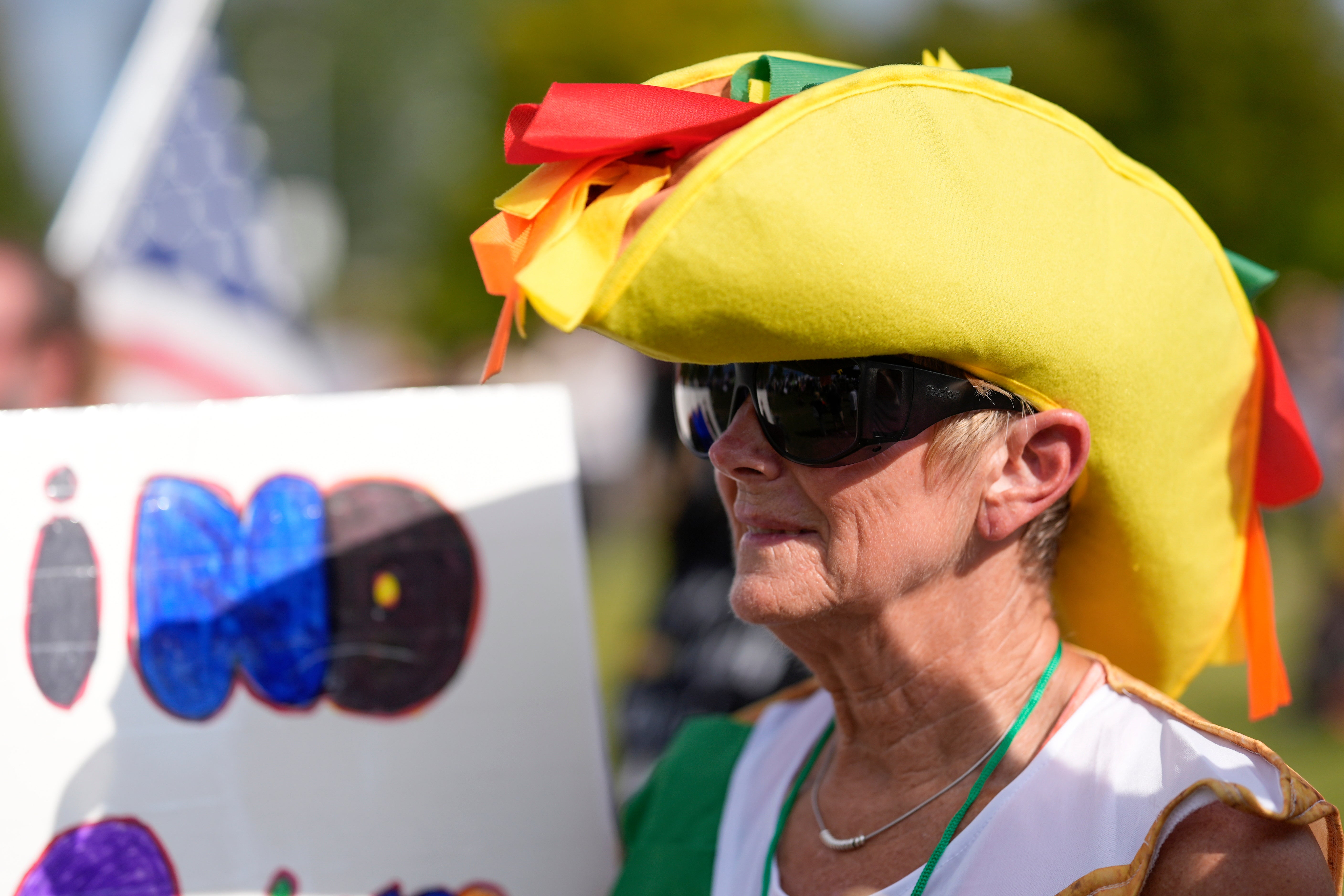 Judy Mason references Trump’s ‘TACO’ nickname in Birmingham, Alabama