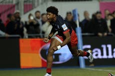 Rising star Noah Caluori plunders five tries as Saracens overwhelm Sale