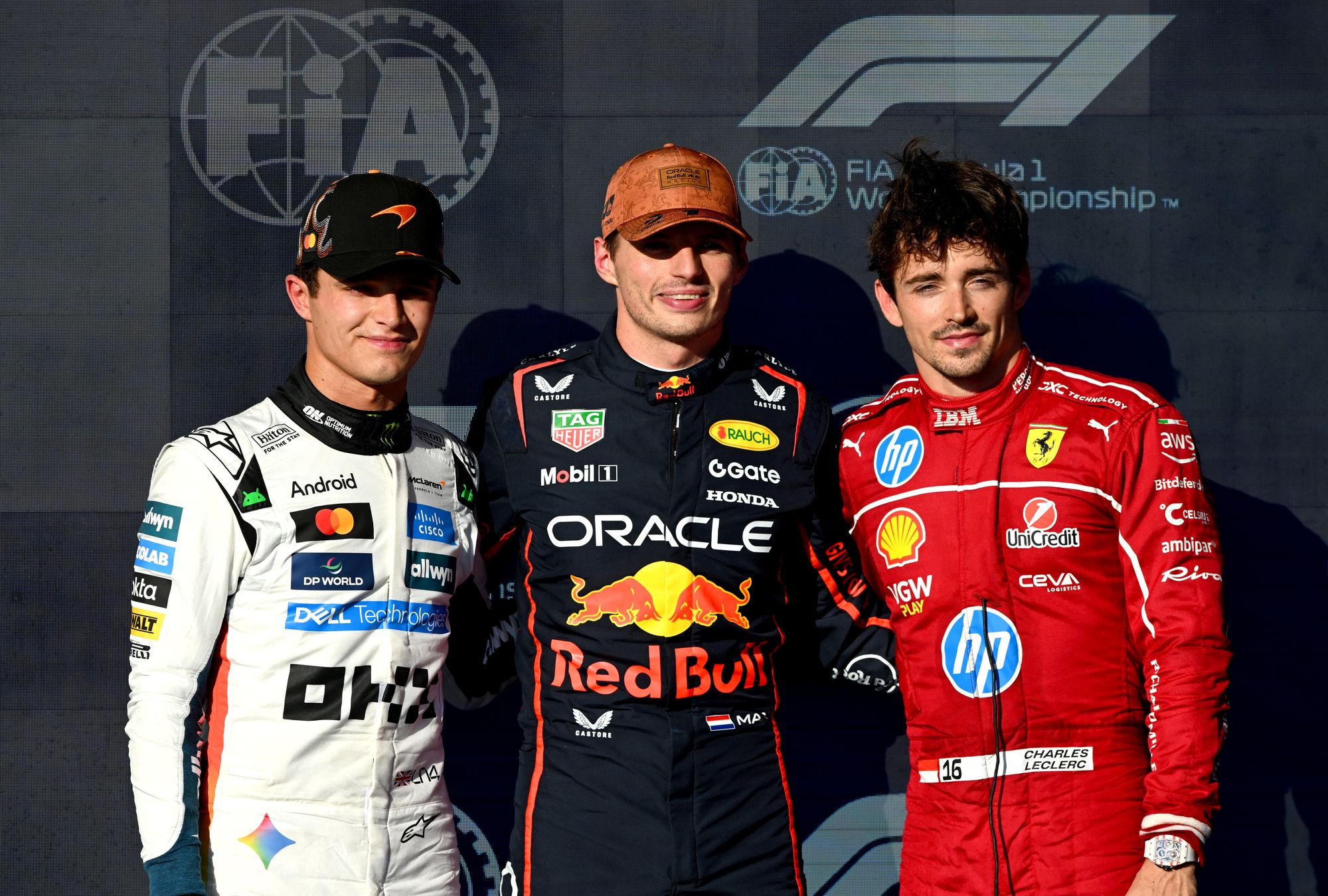 F1 grid: Starting positions for US Grand Prix