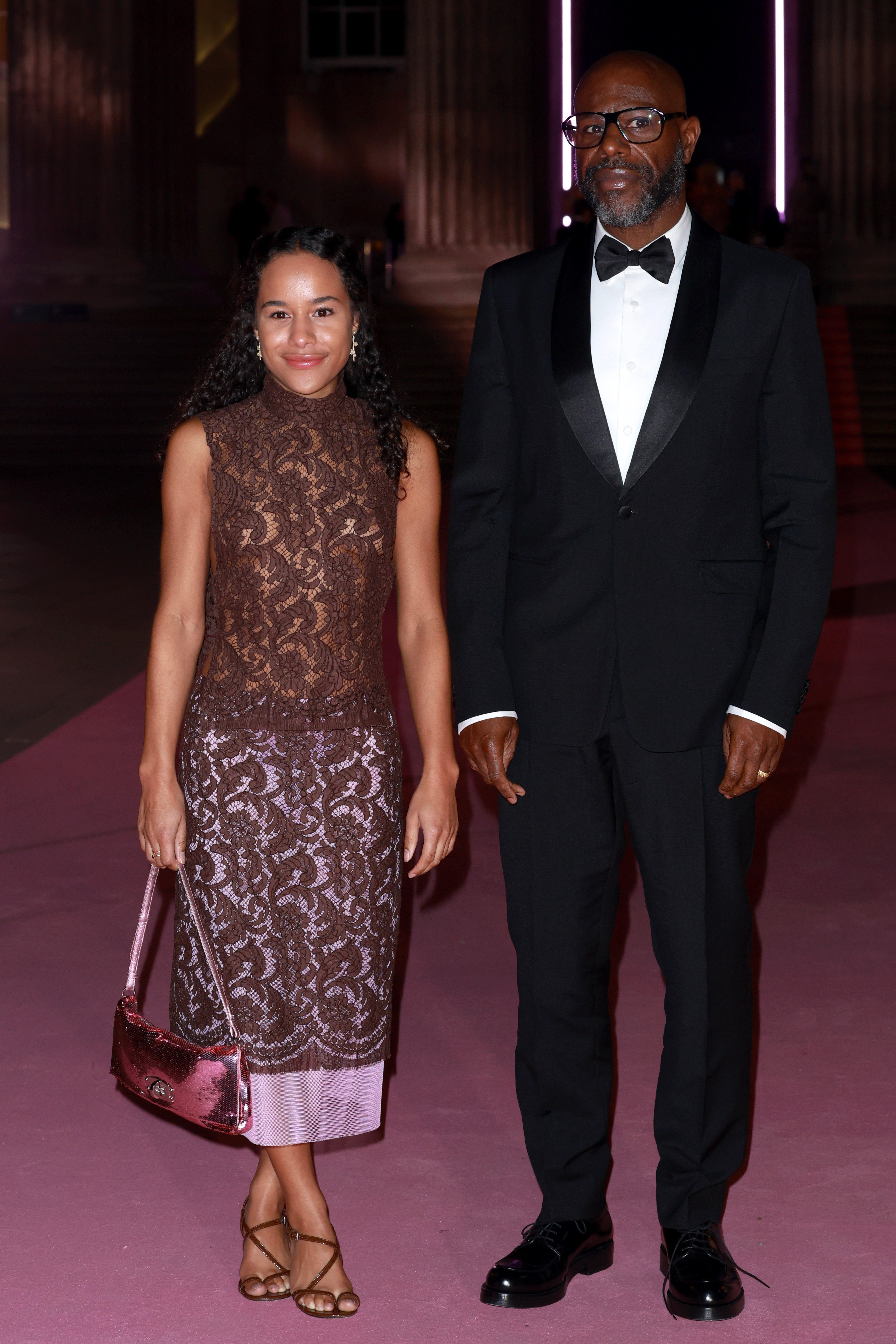Sir Steve McQueen attended the British Museum Ball accompanied by his daughter, Alex