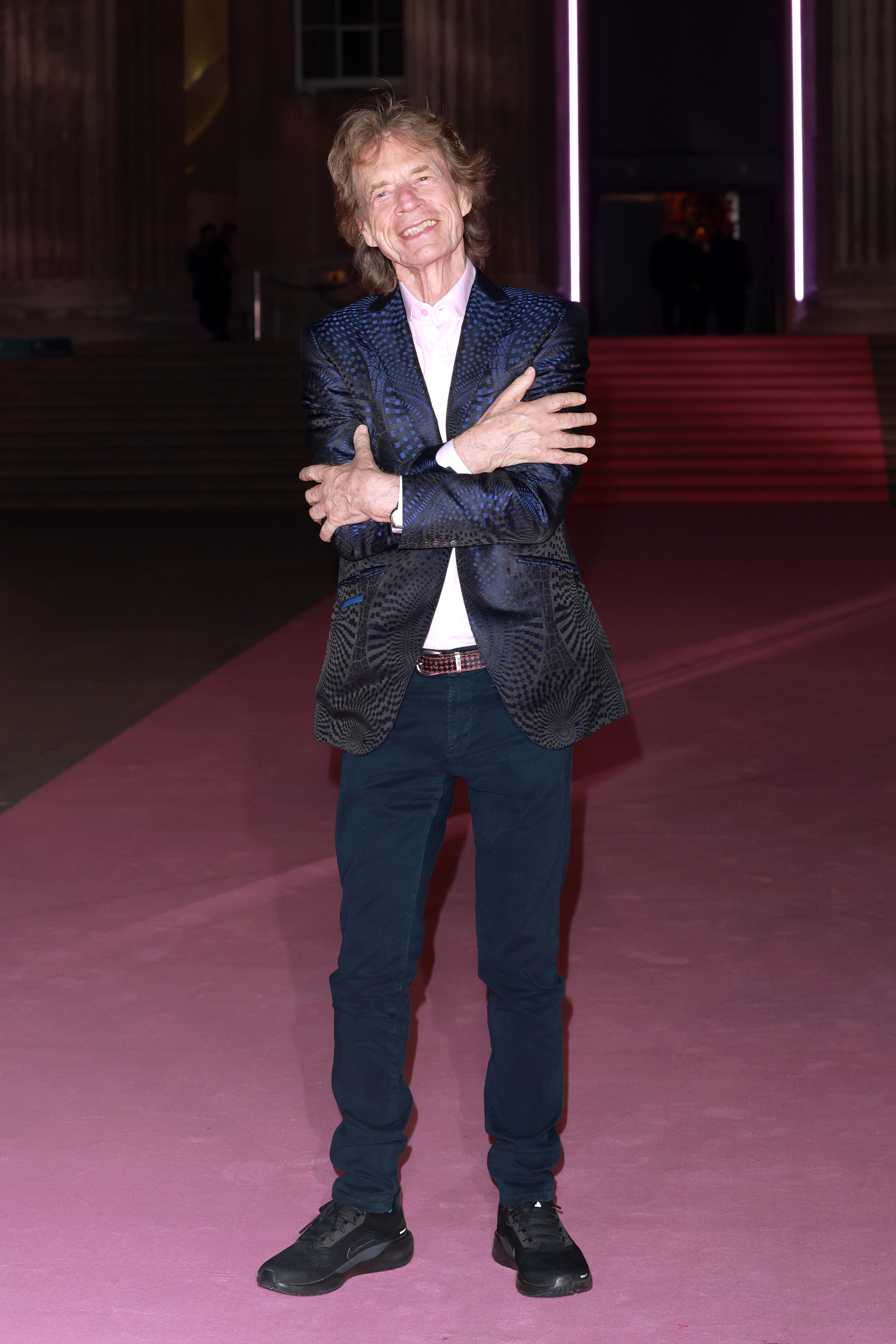 Mick Jagger made an appearance at the inaugural British Museum Ball, a fundraising event with a £2,000 per ticket price tag