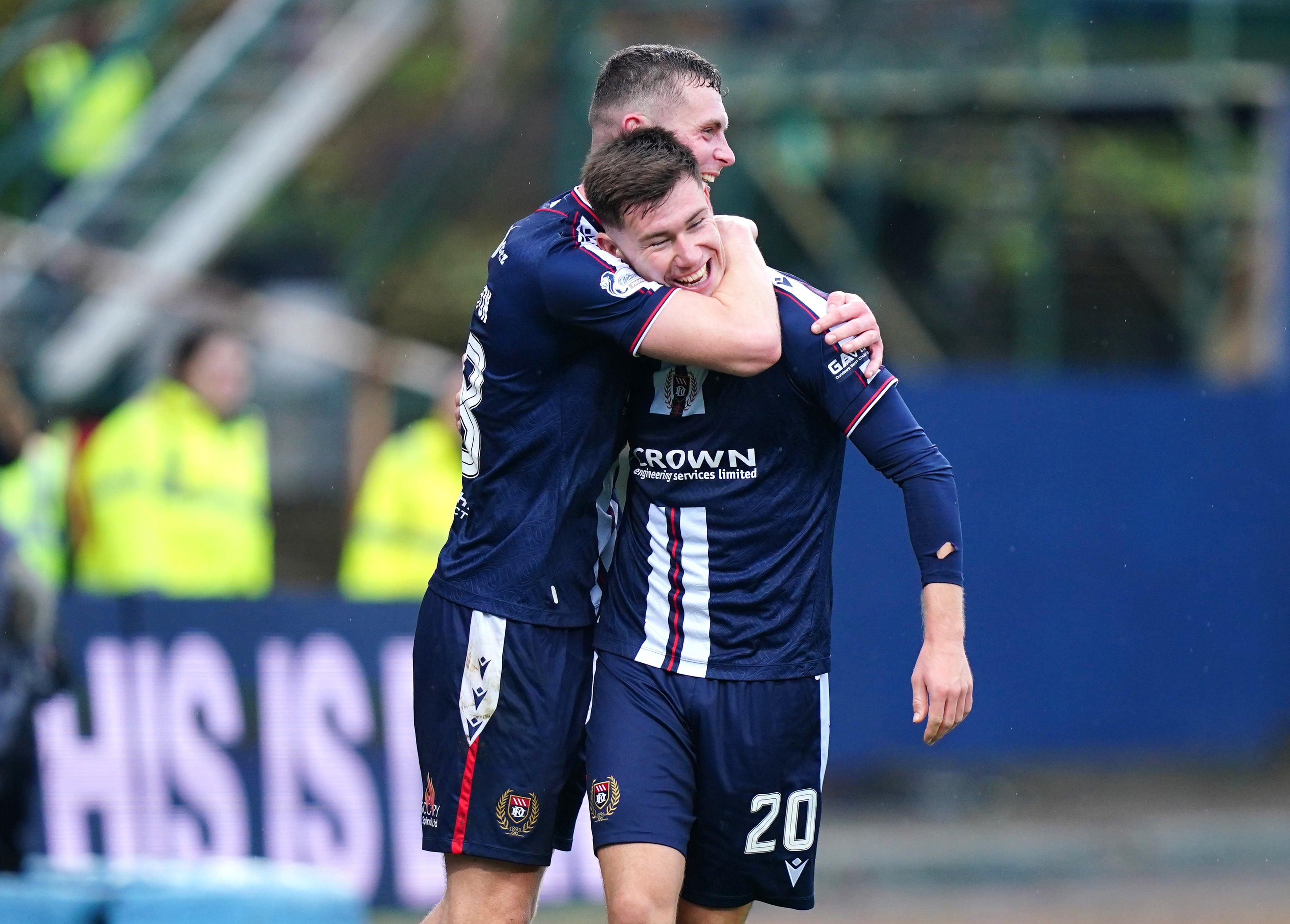 Dundee secured a long-awaited win over Celtic