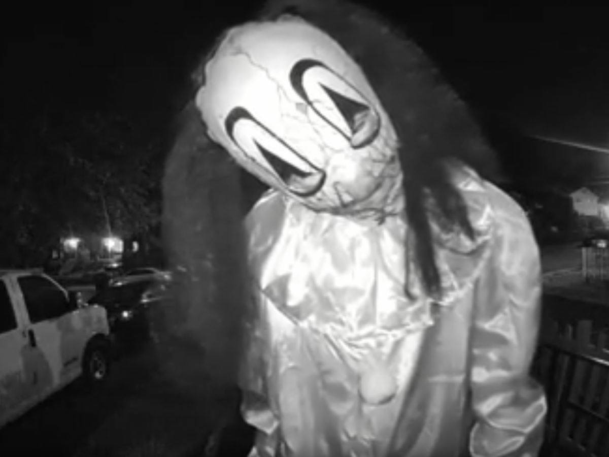 Police are hunting for a trio in Halloween masks who terrorized a family in Alexandria, Virginia last week