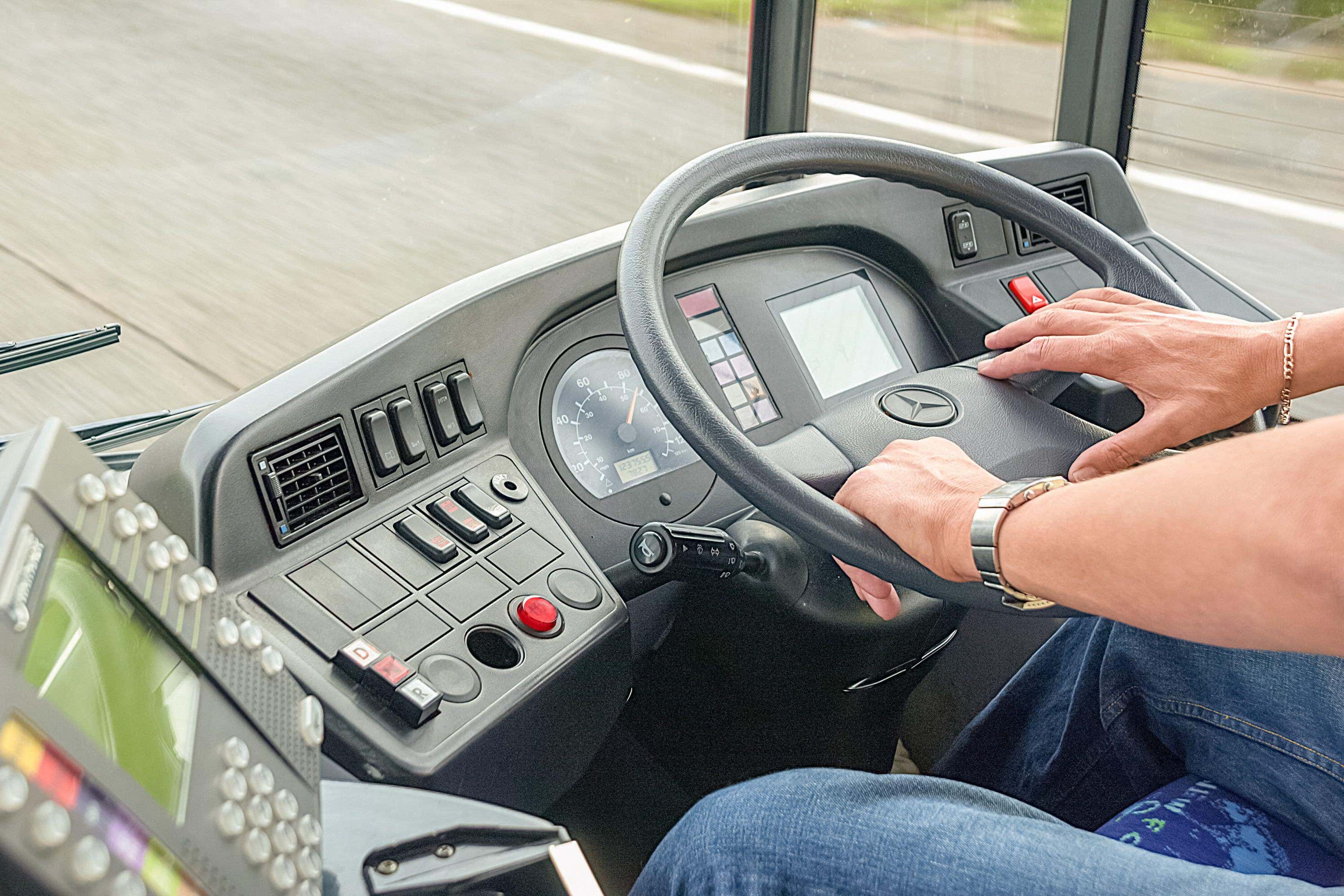 Ministers are being urged to scrap “outdated” restrictions on teenage bus and coach drivers amid a nationwide staff shortage (Alamy/PA)