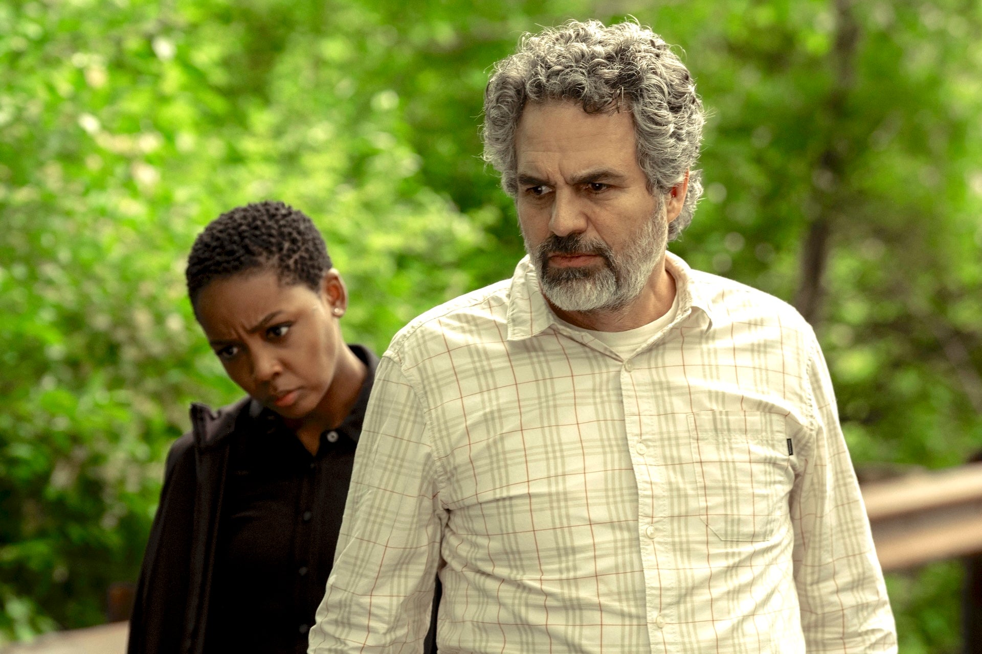 Mark Ruffalo and Thuso Mbedu in the 'Task' season one finale