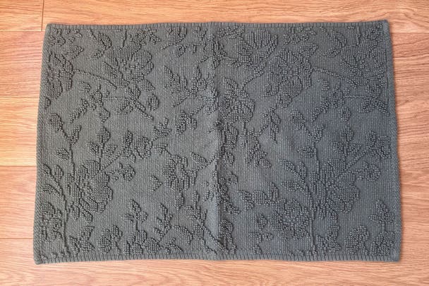 best bath mat indybest review Marks and Spencer pure cotton floral bath mat