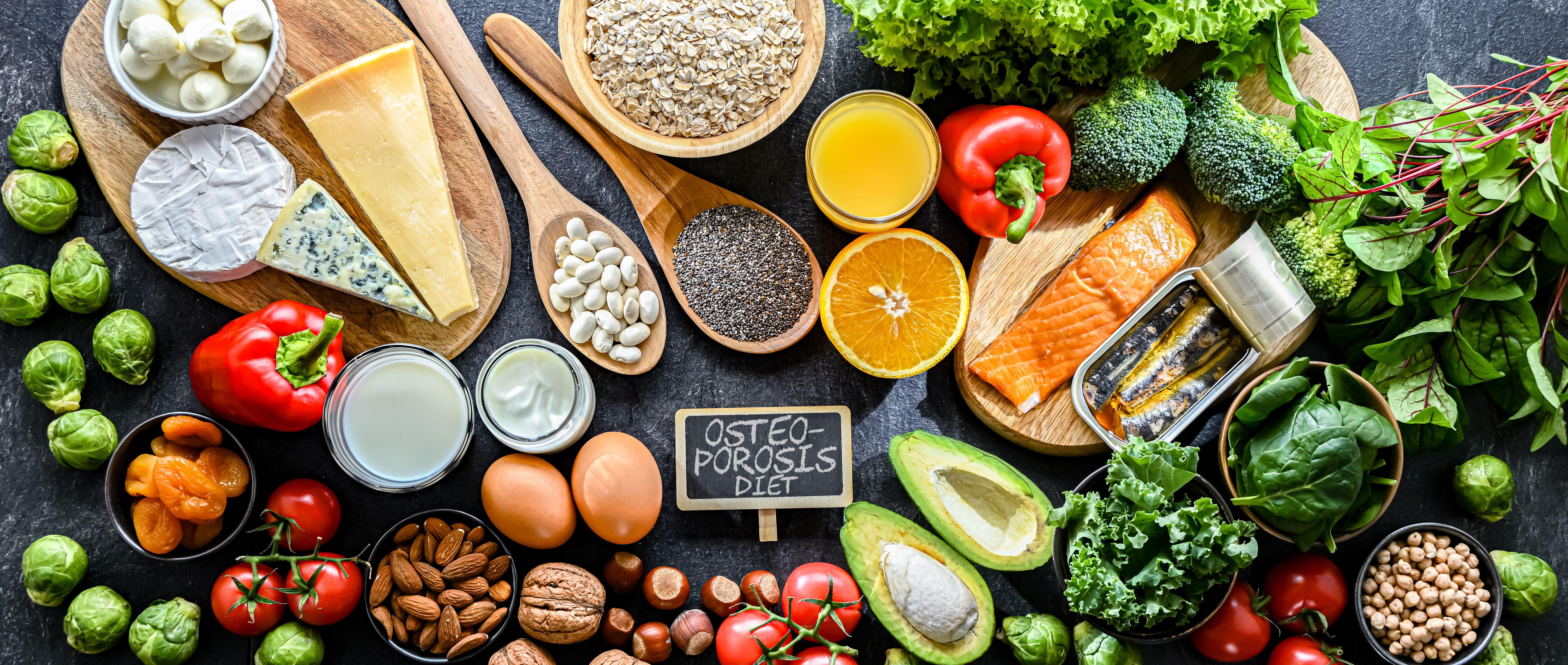 Dieta je důležitou součástí snižování rizika osteoporózy