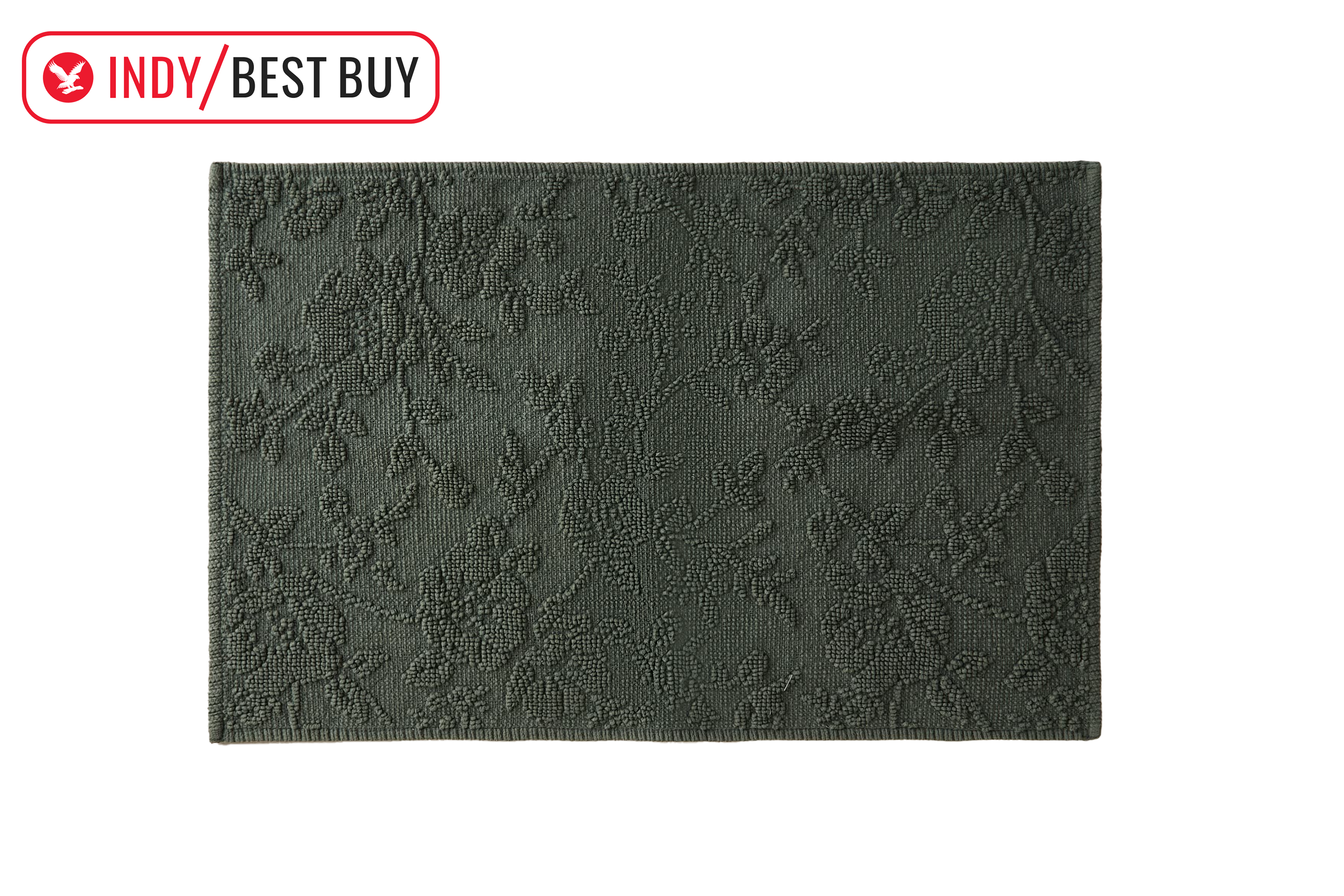 Best bath mat indybest review Marks and Spencer pure cotton floral bath mat
