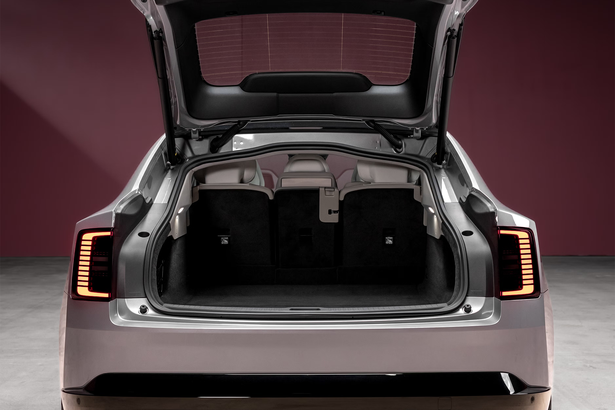 The Volvo ES90's saloon shape hides a practical 435-litre boot