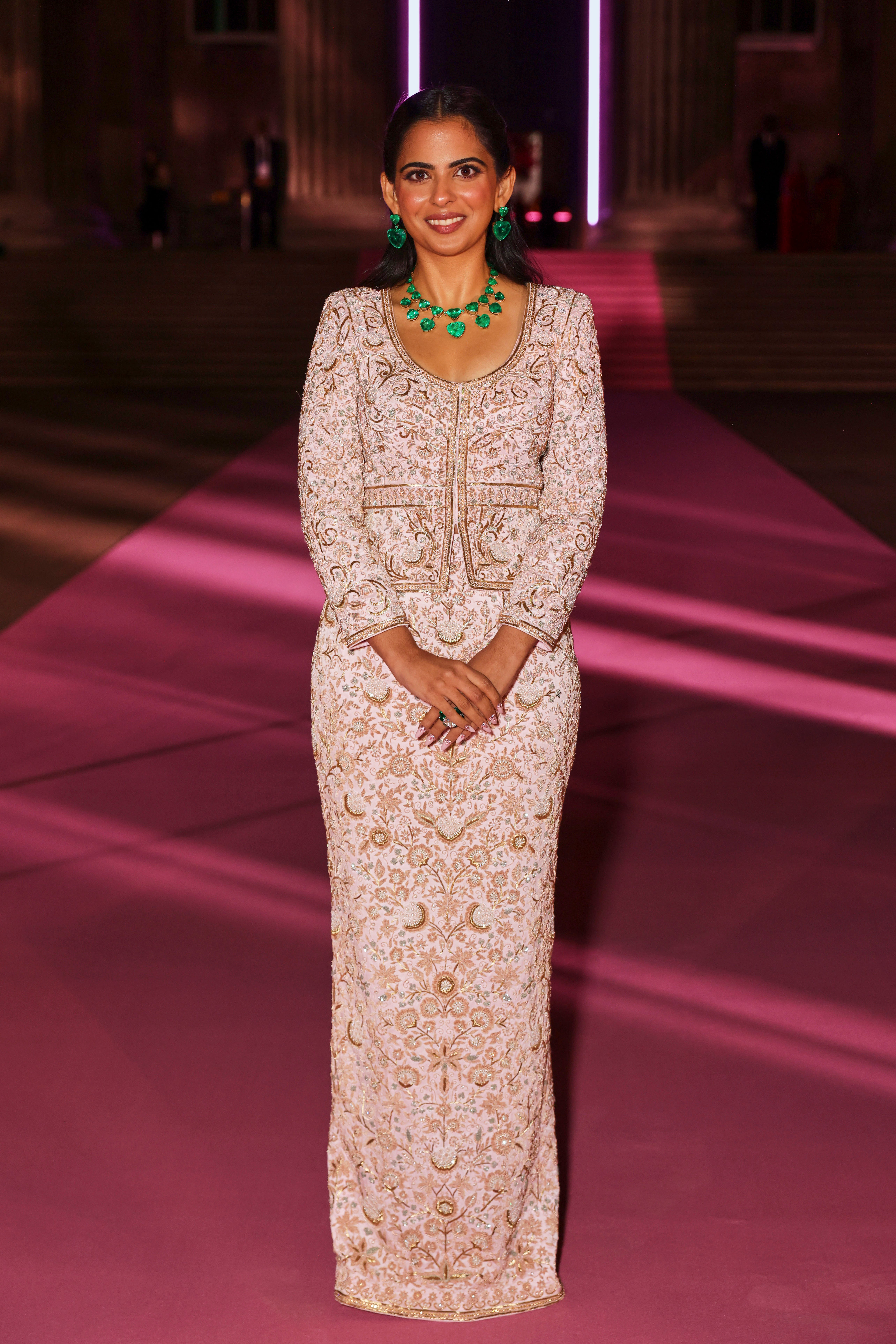 Isha Ambani co-chaired the Inaugural British Museum Ball 2025