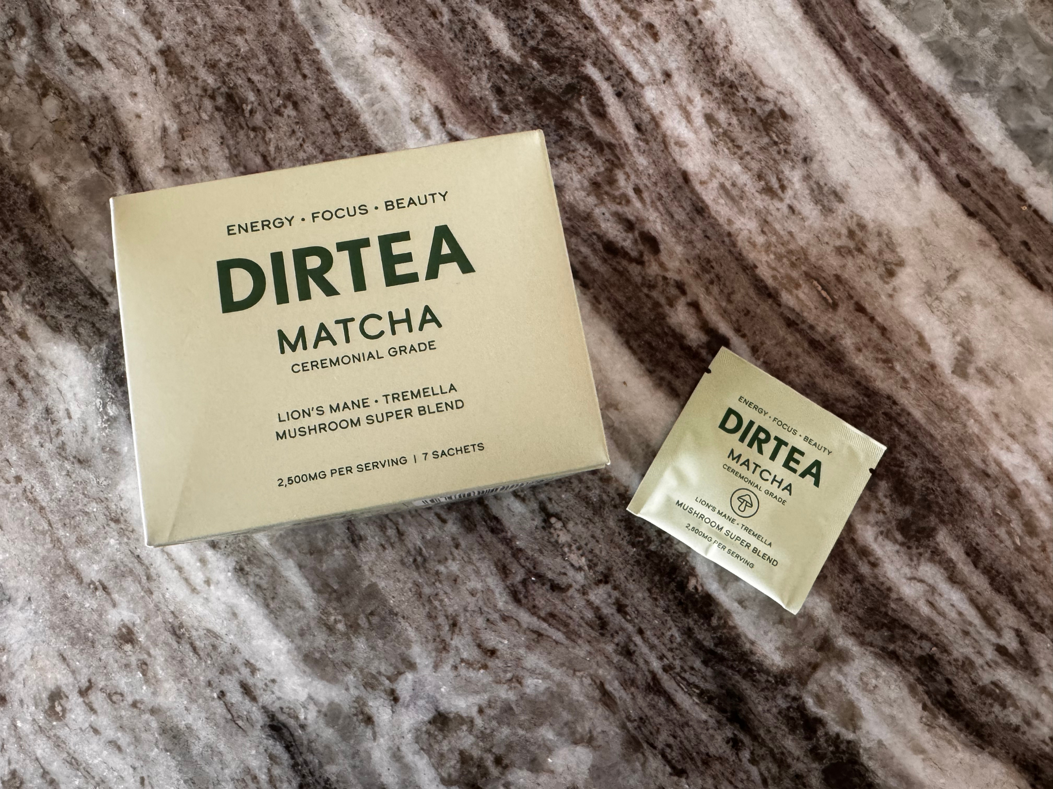 I tested pure matcha, matcha with added collagen and mushroom matcha to find the best