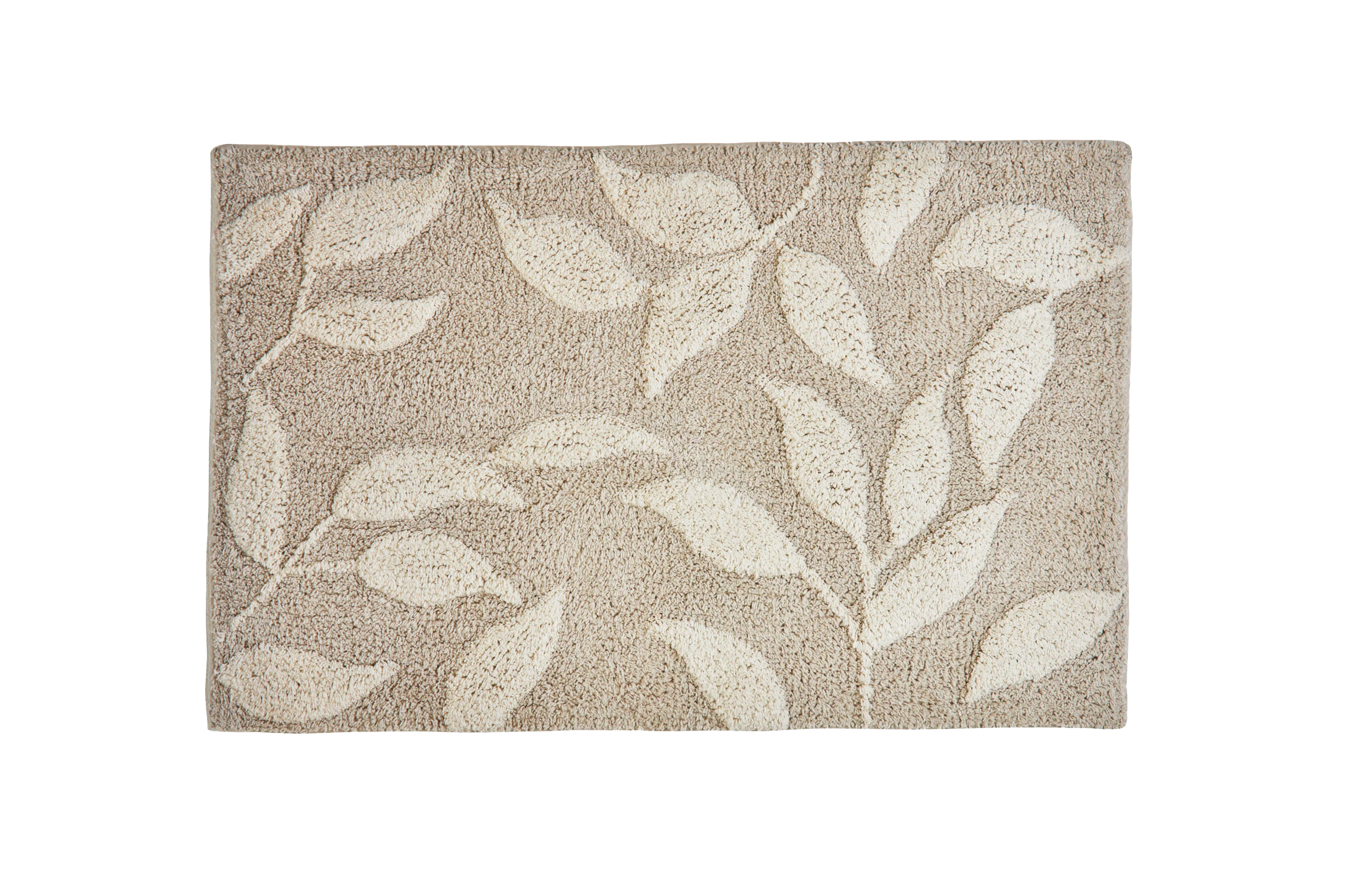 best bath mat indybest review Dreams and Drapes Sandringham leaf bath mat