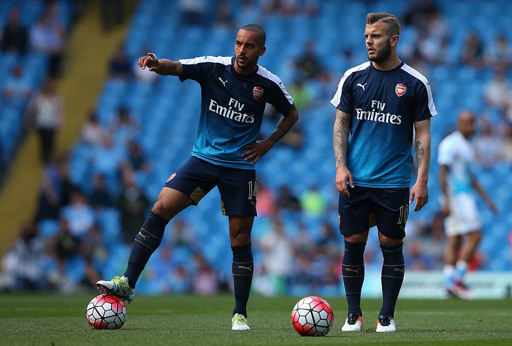 Theo Walcott (vlevo) a Jack Wilshere byli zlatí chlapci Arsenalu na začátku roku 2010
