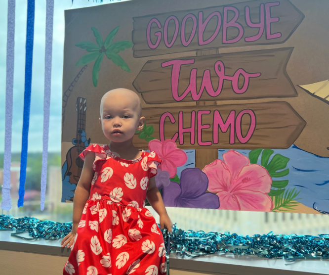 Lilah, a two-year-old girl battling a rare form of brain cancer, received a $100,000 donation from Taylor Swift