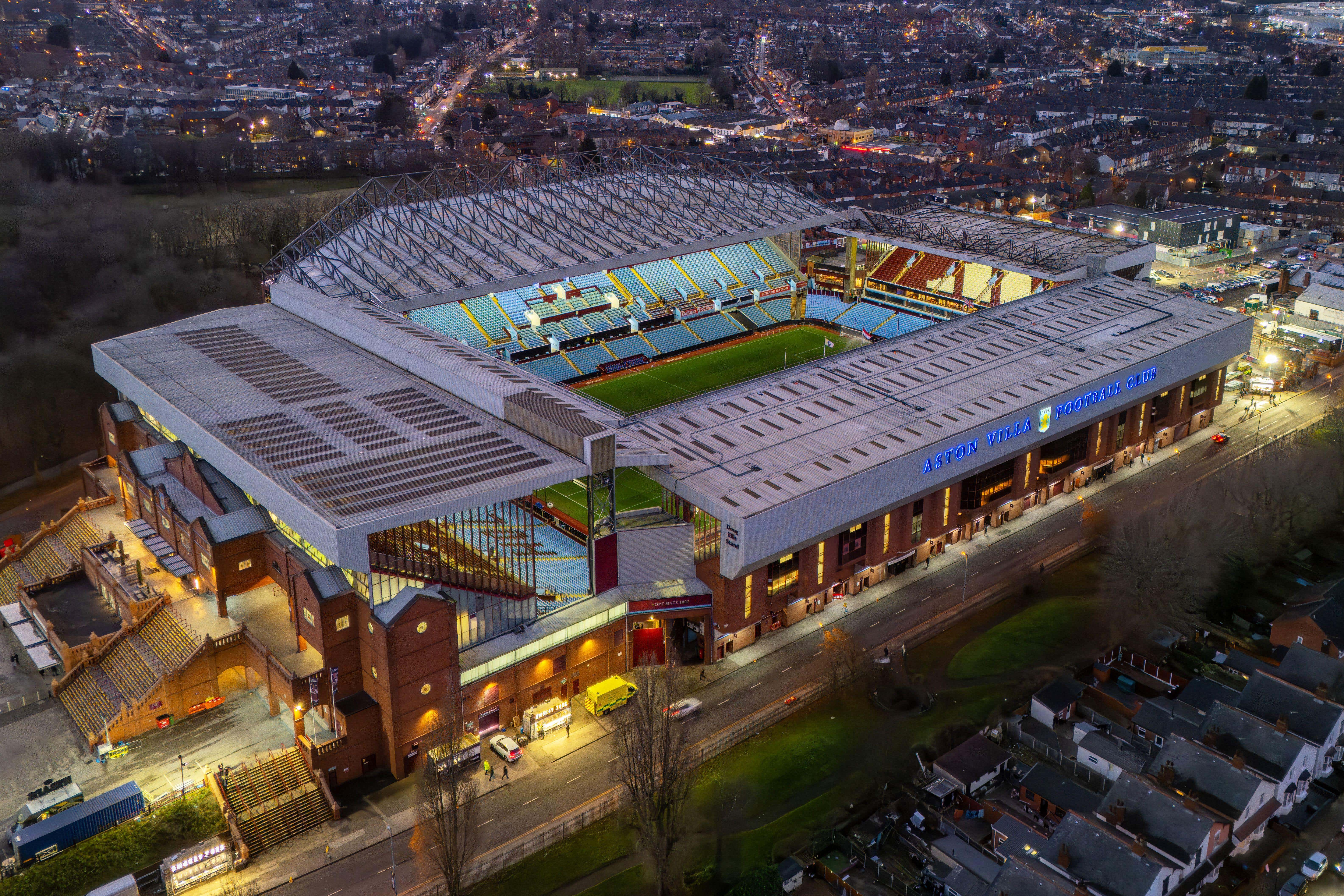 Maccabi Tel Aviv fans are banned from the match against Aston Villa at Villa Park next month