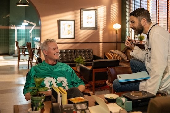 Dane apareceu recentemente em 'Brilliant Minds' como um personagem com ELA