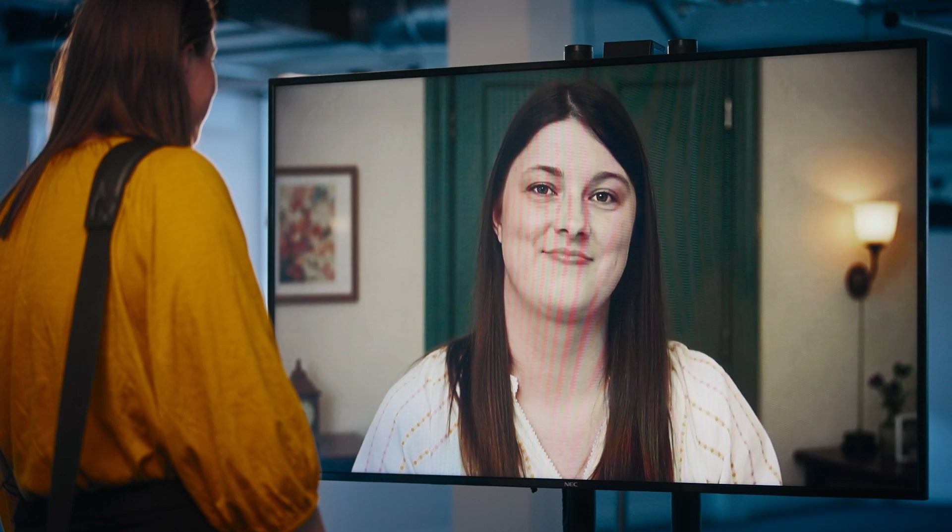 Trainee solicitor Charlotte Jacques meets herself in AI