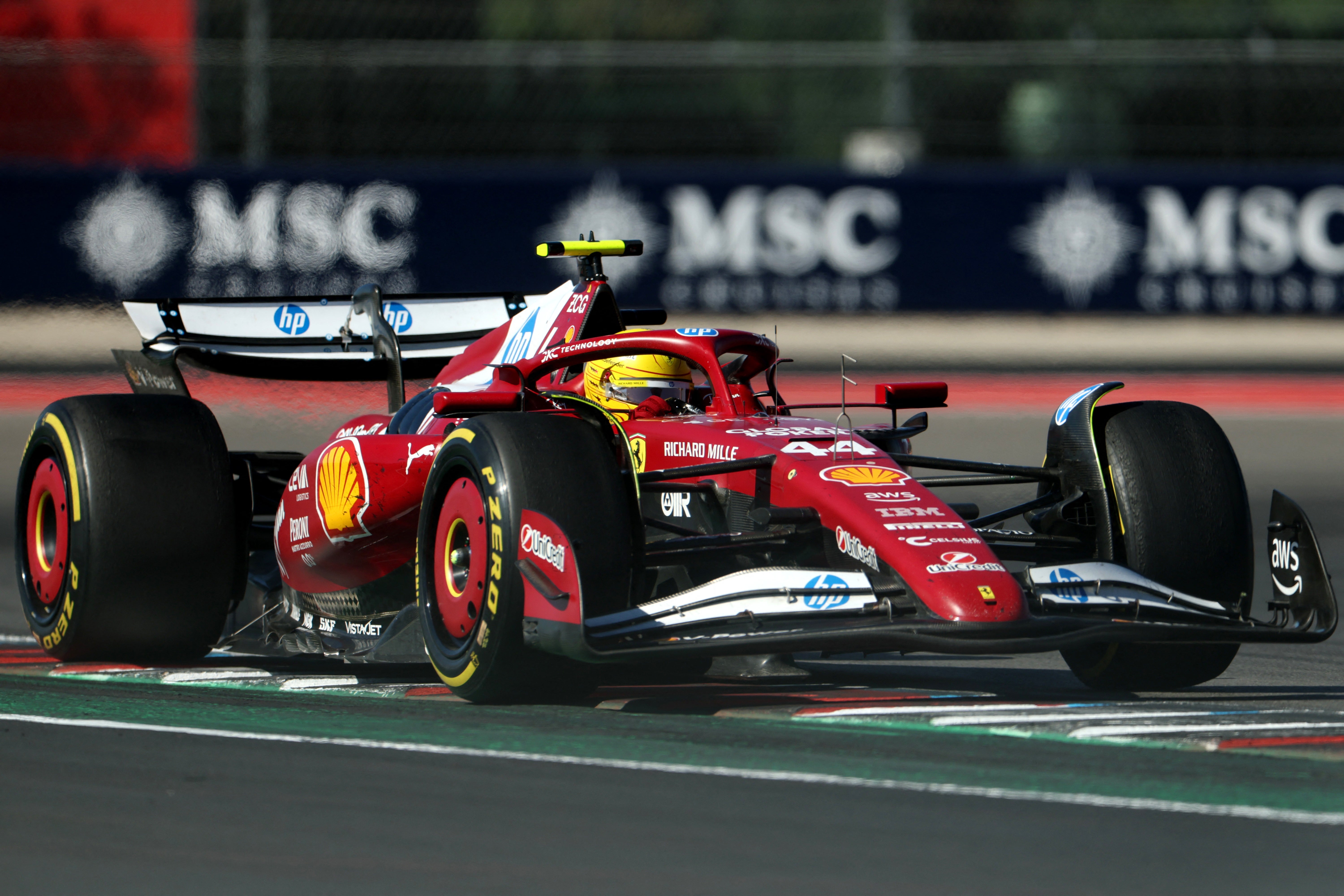 Lewis Hamilton finished fourth at the Austin Grand Prix