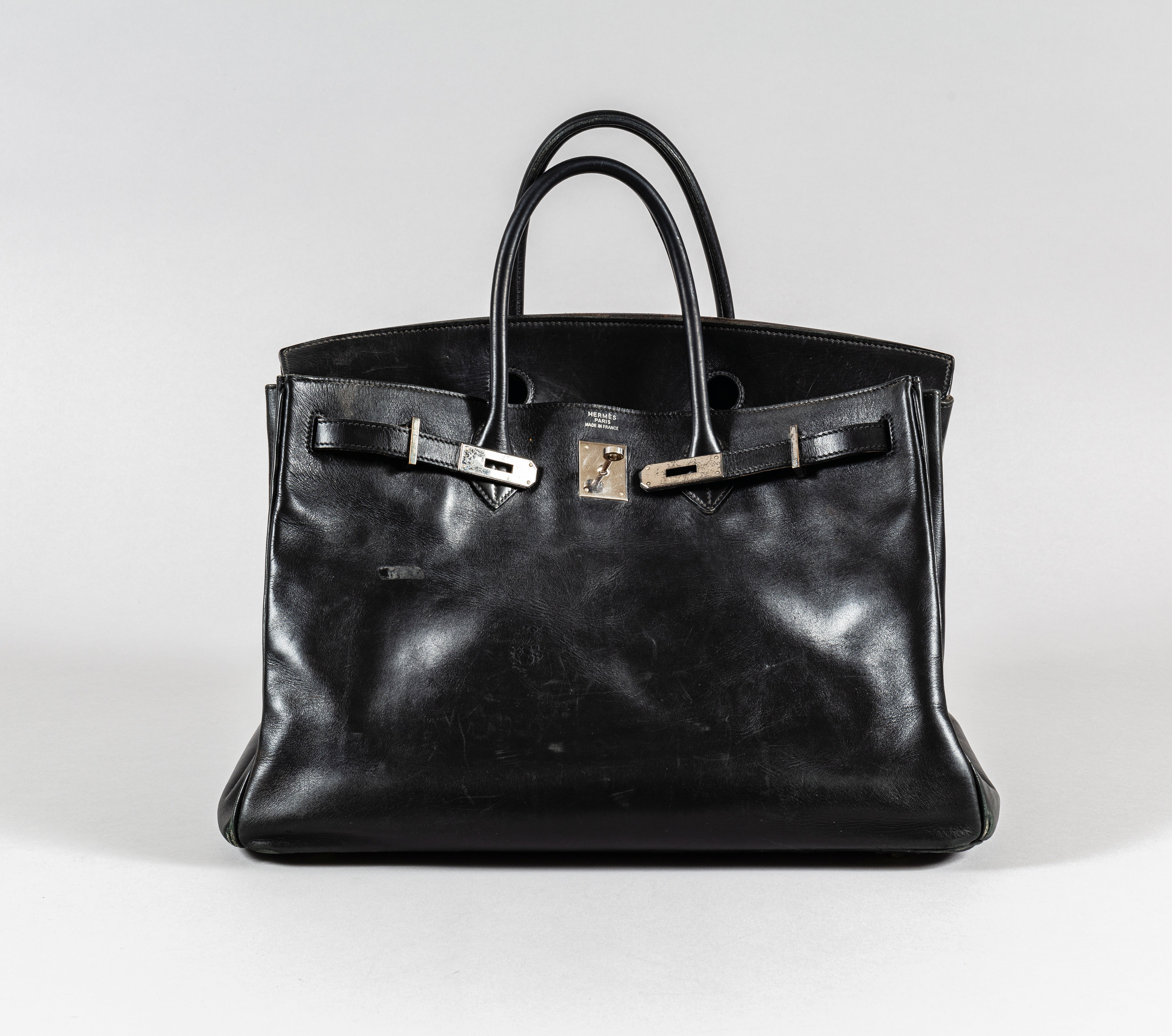 The bag was gifted by Hermes to Jane Birkin in 2003