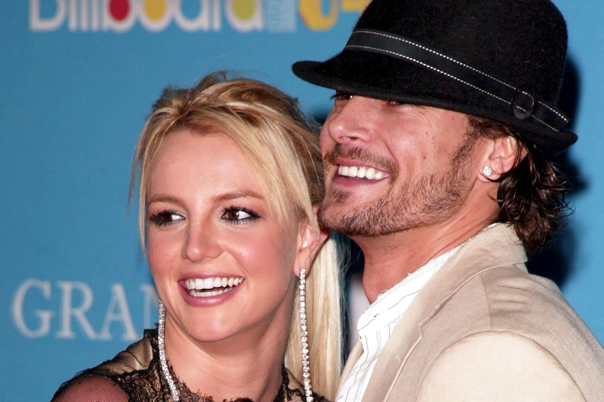 Britney Spears with her ex-husband Kevin Federline in 2004
