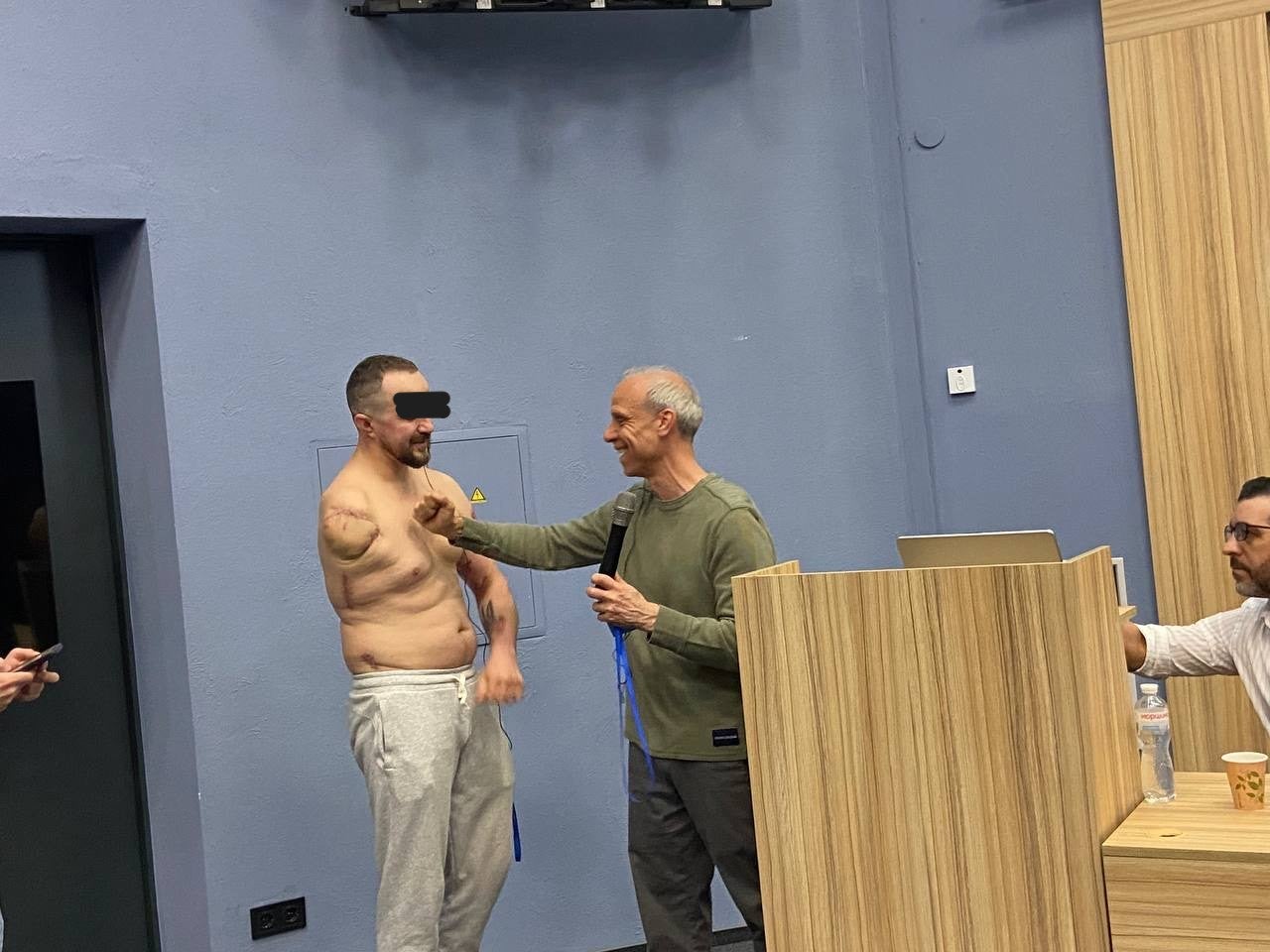 Dr Steven Cohen found the injections helped those experiencing phantom limb