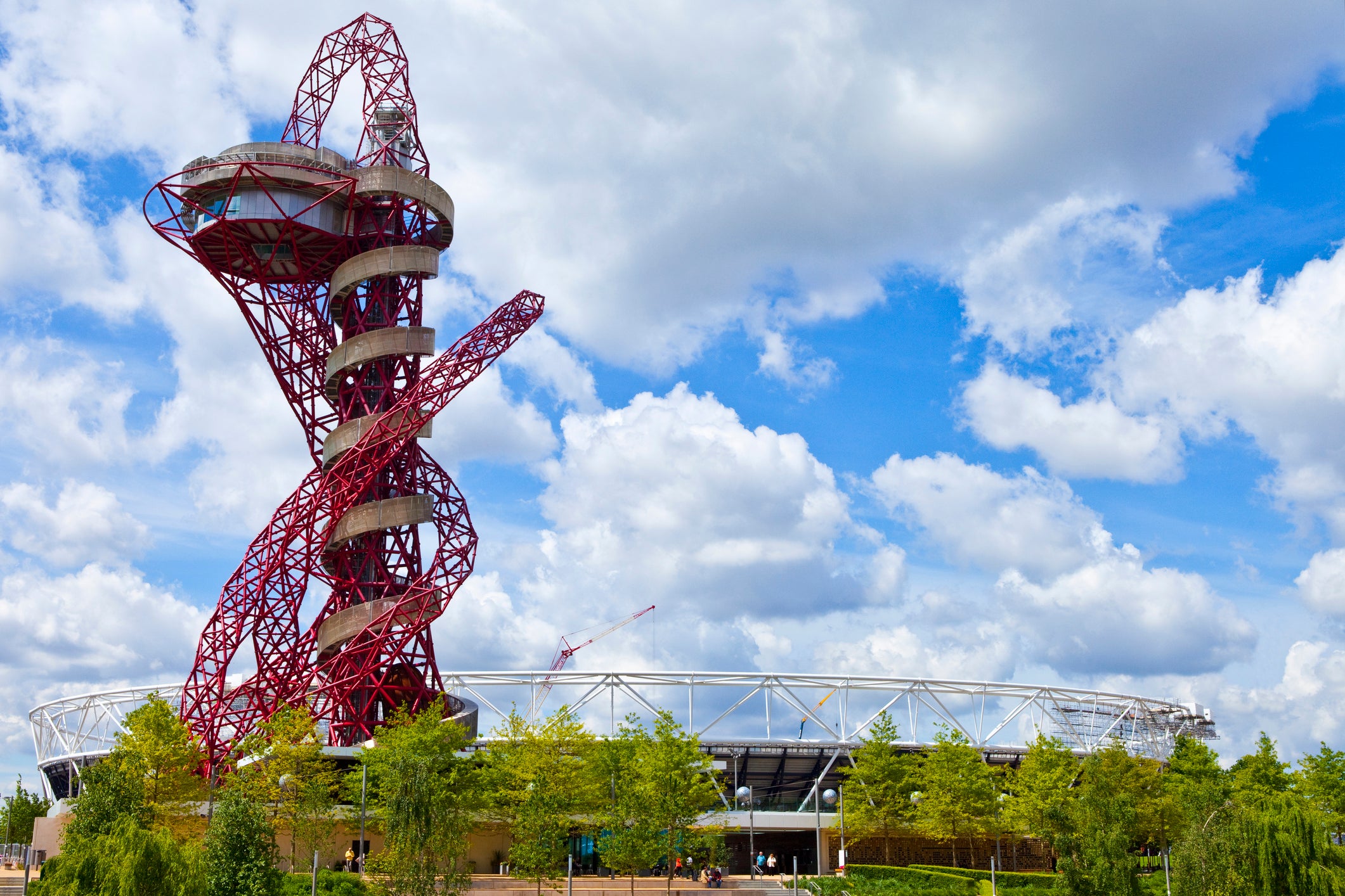 The ArcelorMittal Orbit is the UK’s tallest sculpture at 114.5 metres