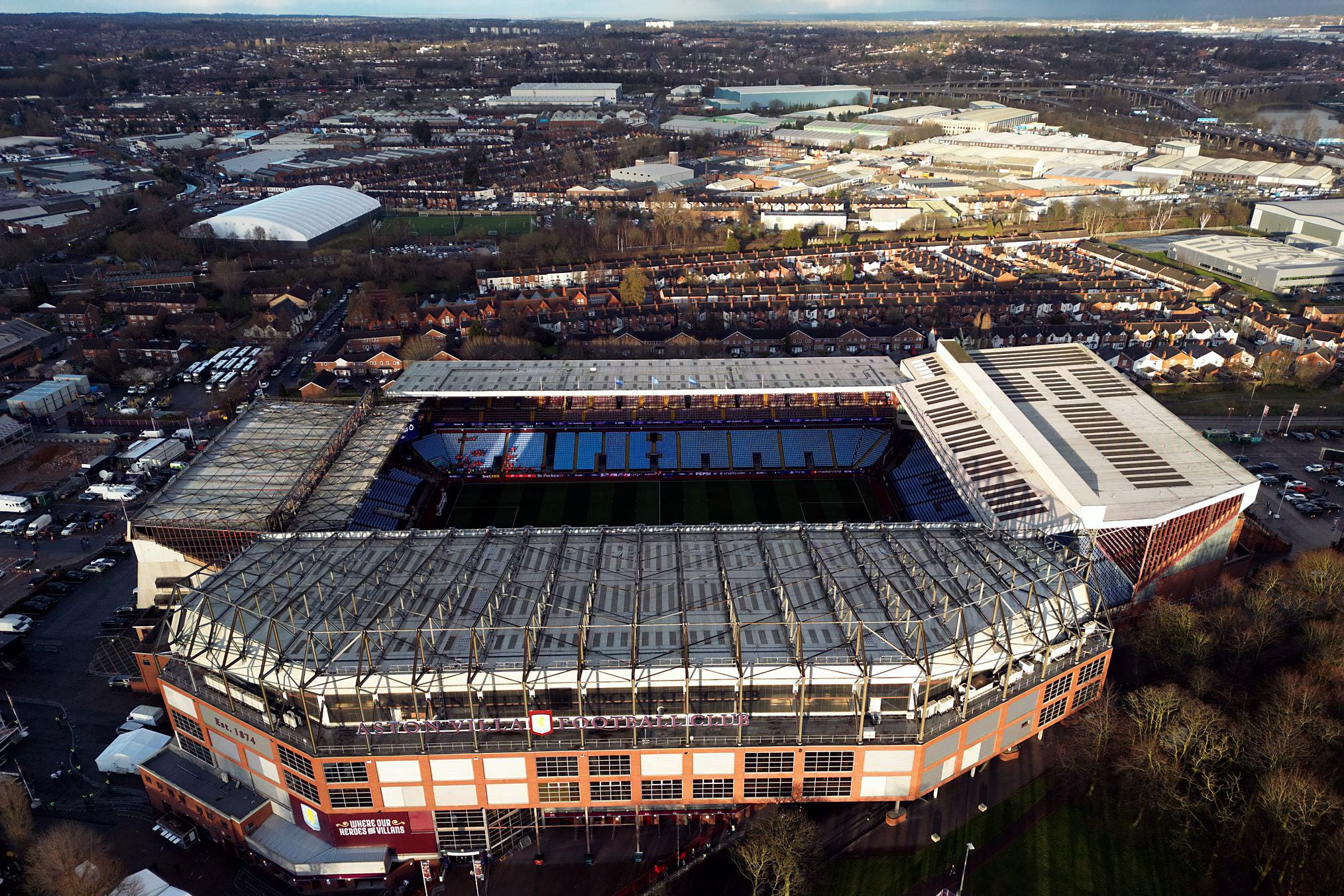 Aston Villa have announced their ticketing policy for the Europa League match with Maccabi Tel Aviv (PA)