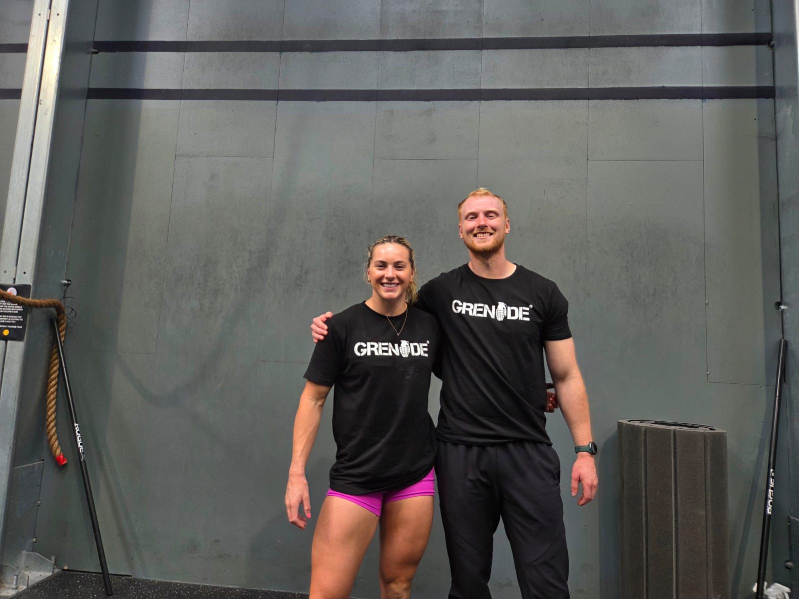 Still feeling fairly fresh, Cringle finishes the session with some accessory exercises including GHD back extensions, cossack squats and Copenhagen plank holds