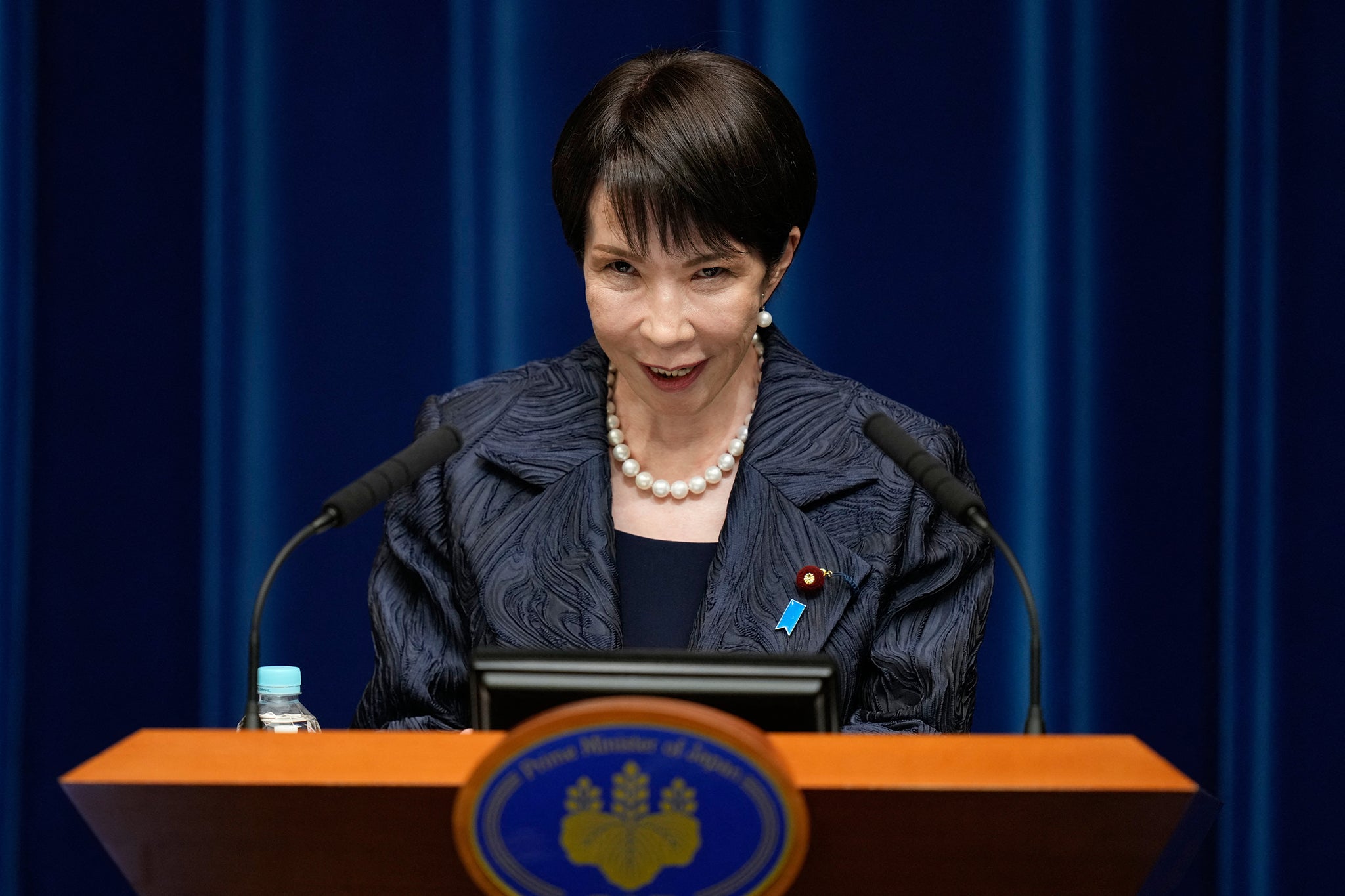<p>Takaichi, 64, won the ruling party’s leadership contest after Ishiba resigned</p>