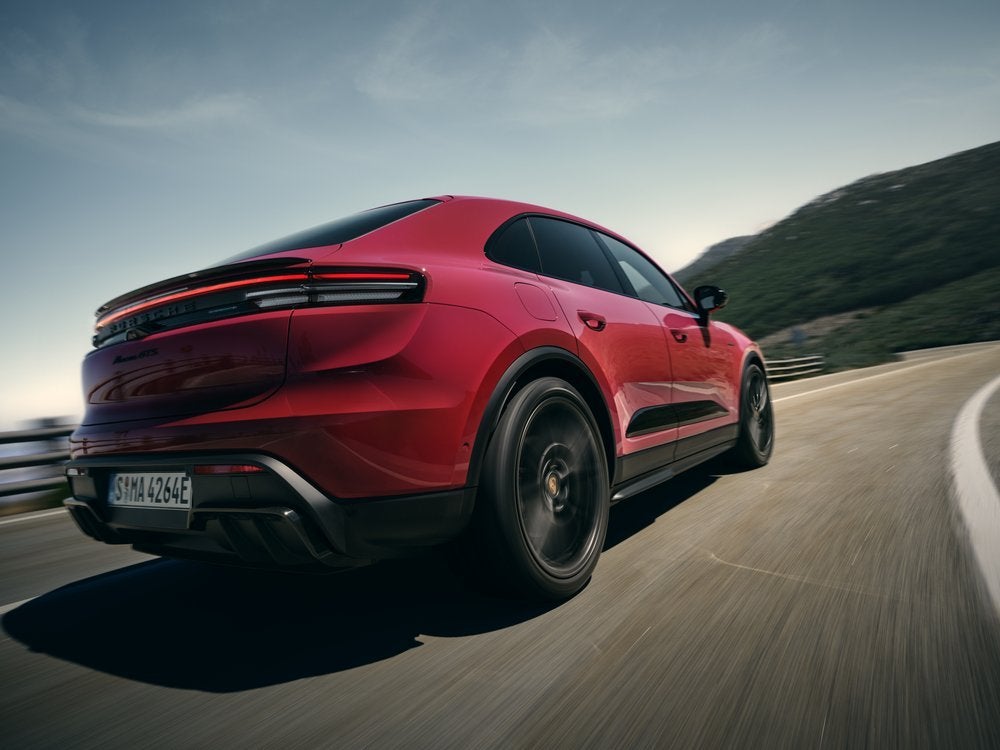As well as the visual makeover, the new Porsche Electric Macan GTS gets dynamic tweaks