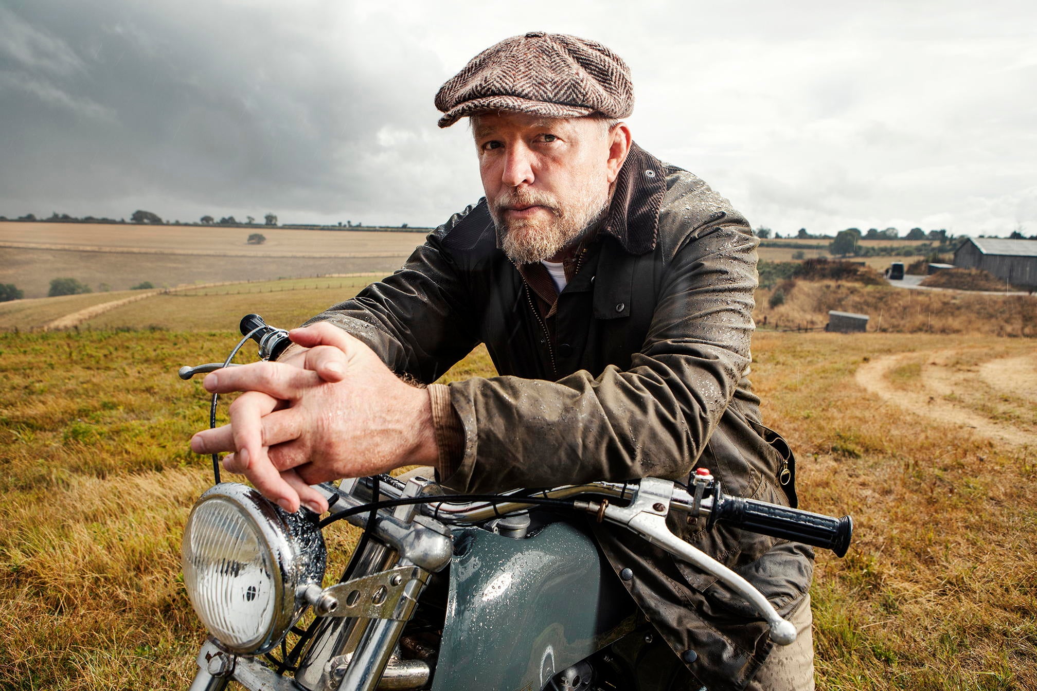 Sir David credited the film maker Guy Ritchie with helping him fall in love with the countryside