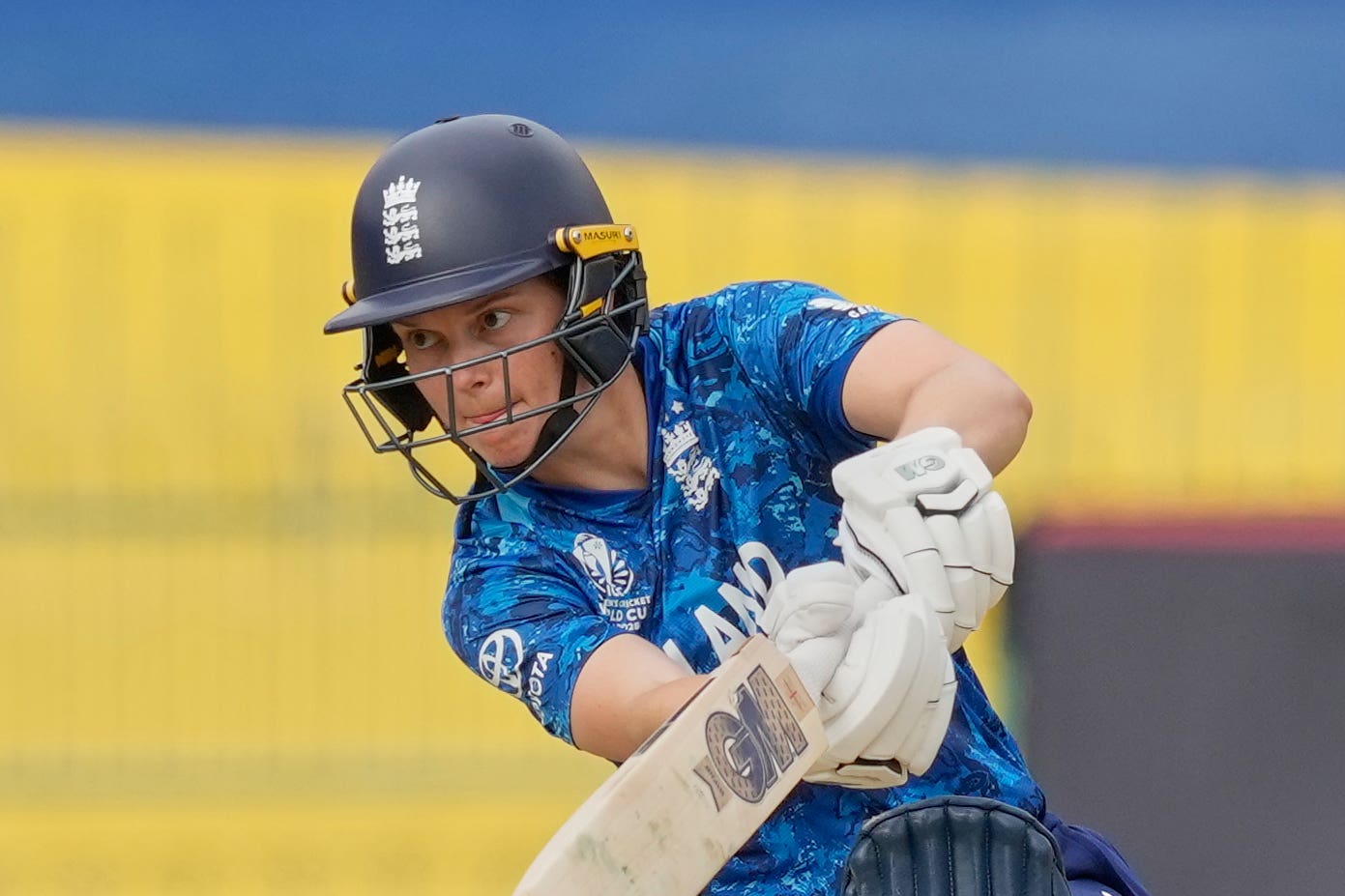 Amy Jones is excited for Wednesday’s clash with Australia (Eranga Jayawardena/AP)