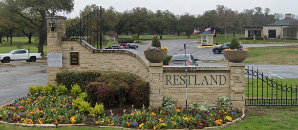 A worker at Restland Funeral Home in Dallas, Texas, died after sustaining serious injuries to his lower body when a burial vault fell on him