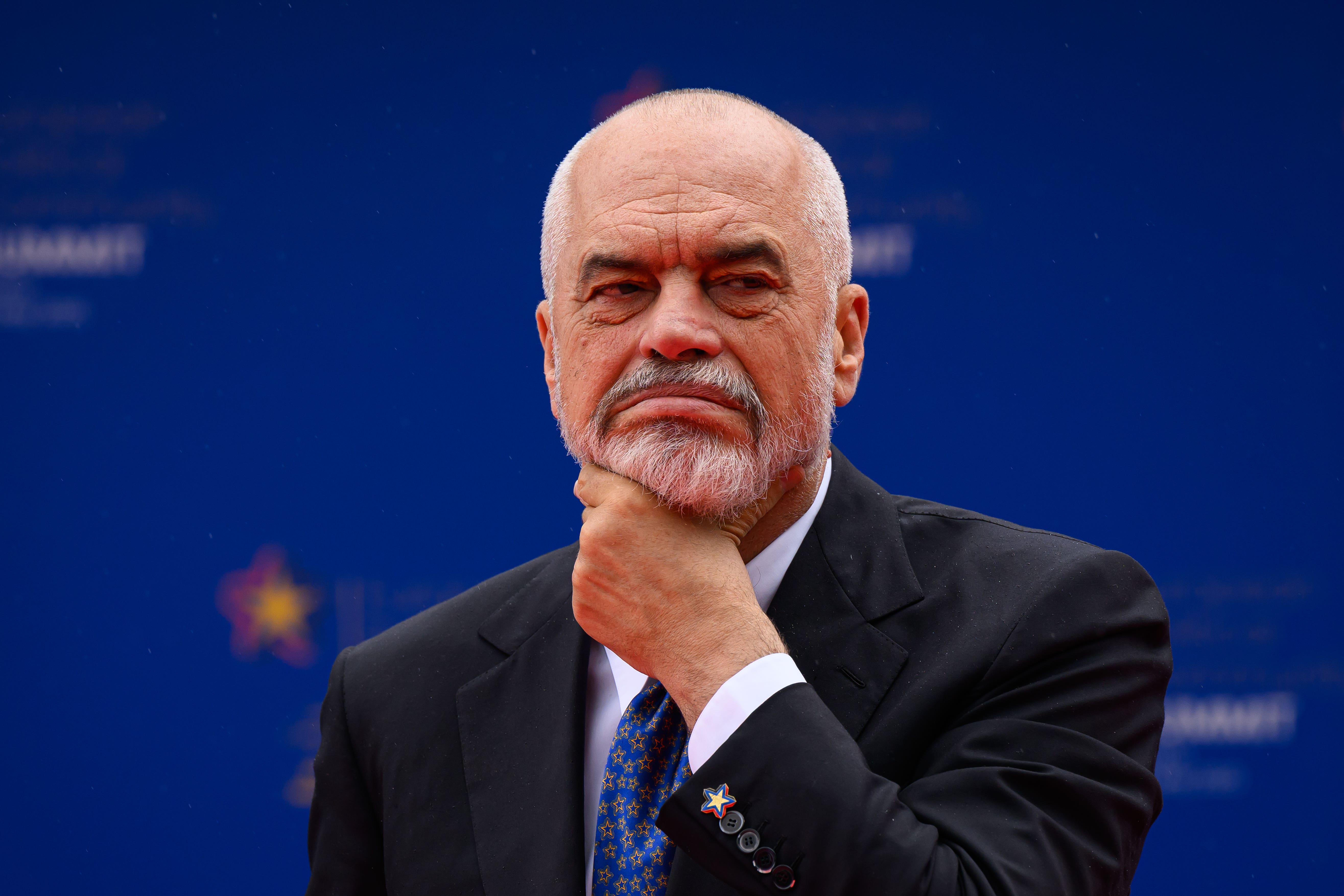 Albanian prime minister Edi Rama