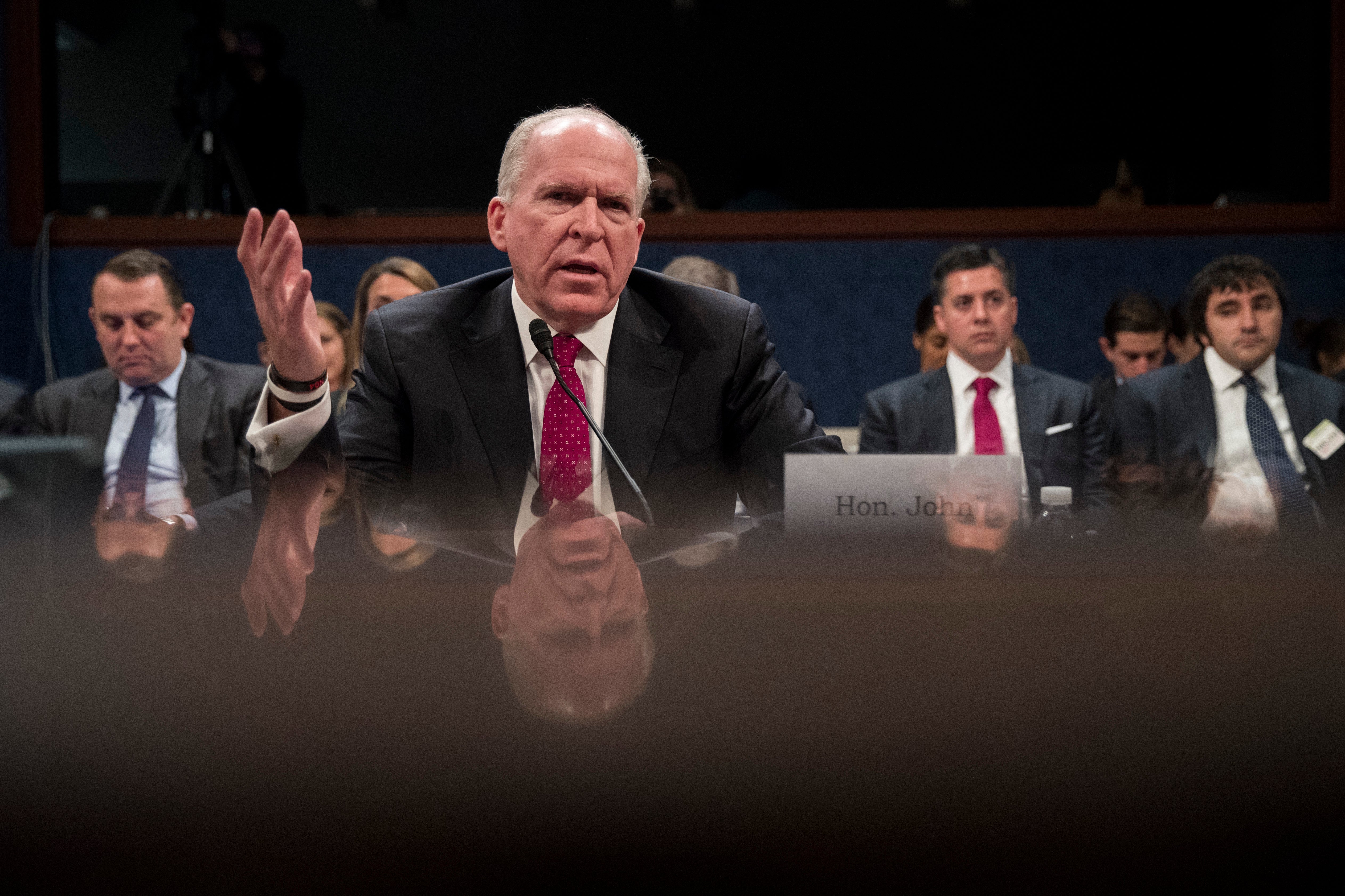 Before House Republicans referred him to the Justice Department to face criminal charges, Brennan said he refused to be ‘intimidated’ by the Trump administration’s threats of prosecution