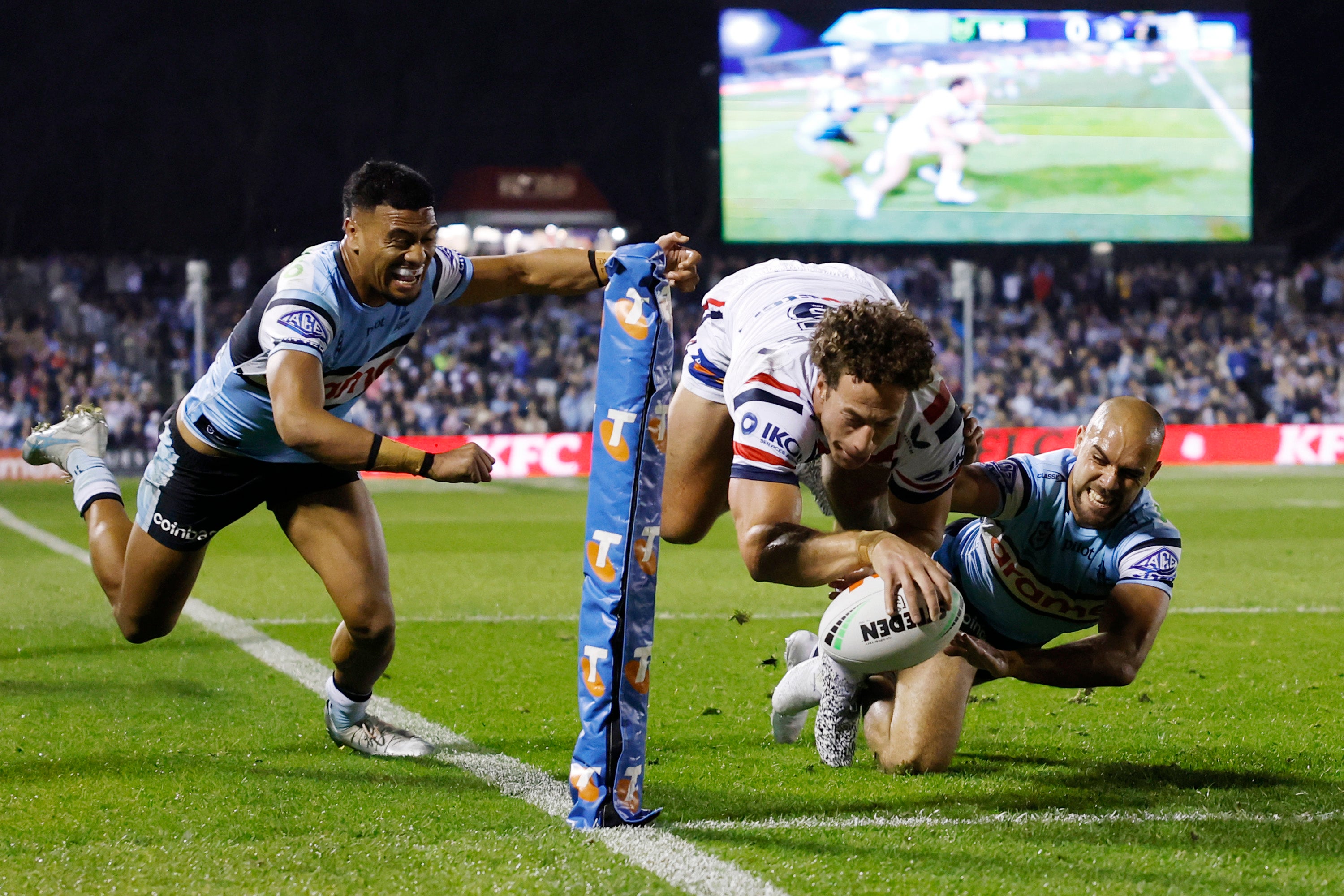 Former Australia rugby union star Mark Nawaqanitawase will start on the wing for the Kangaroos