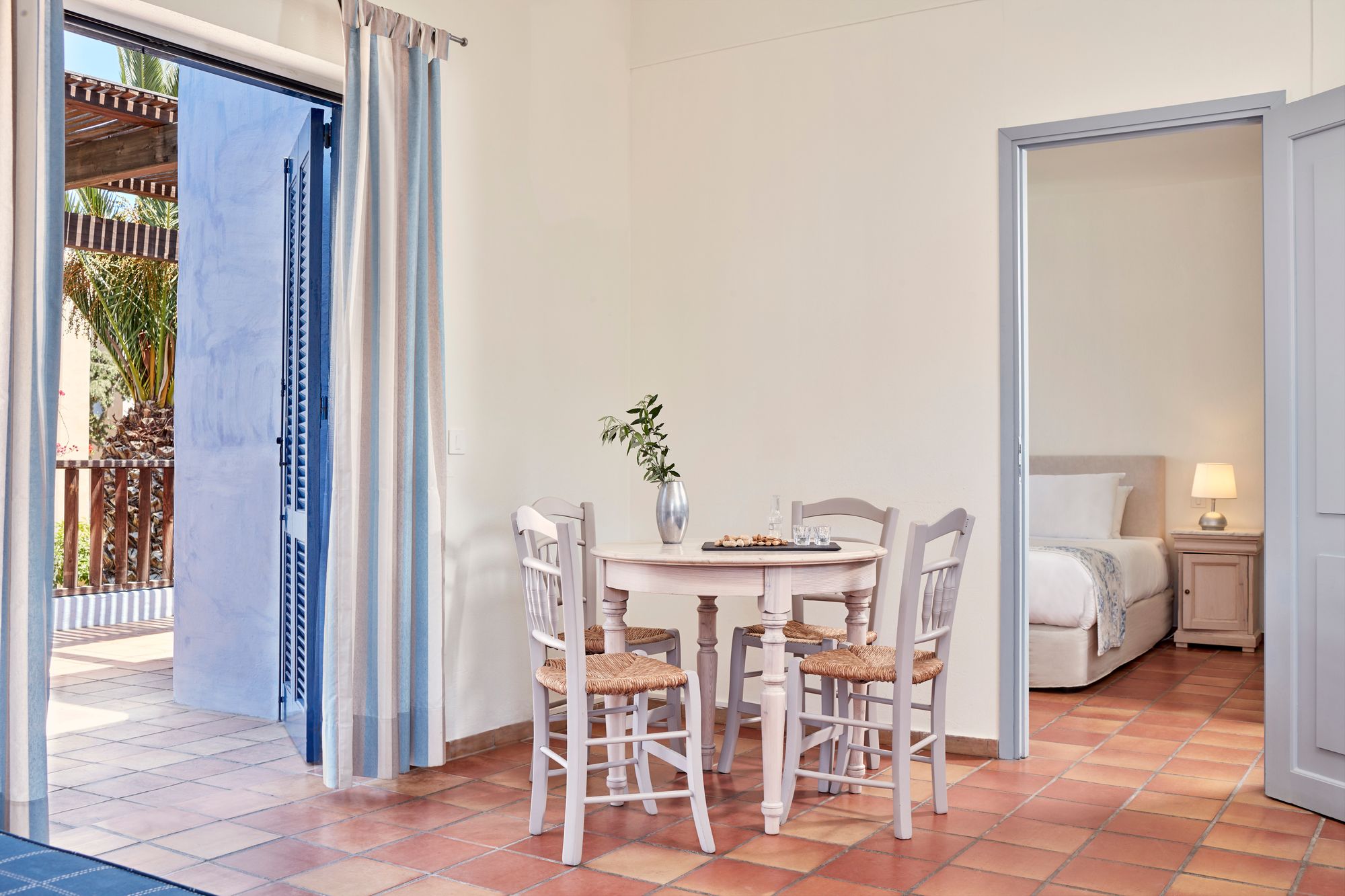 Family apartments have a small kitchenette