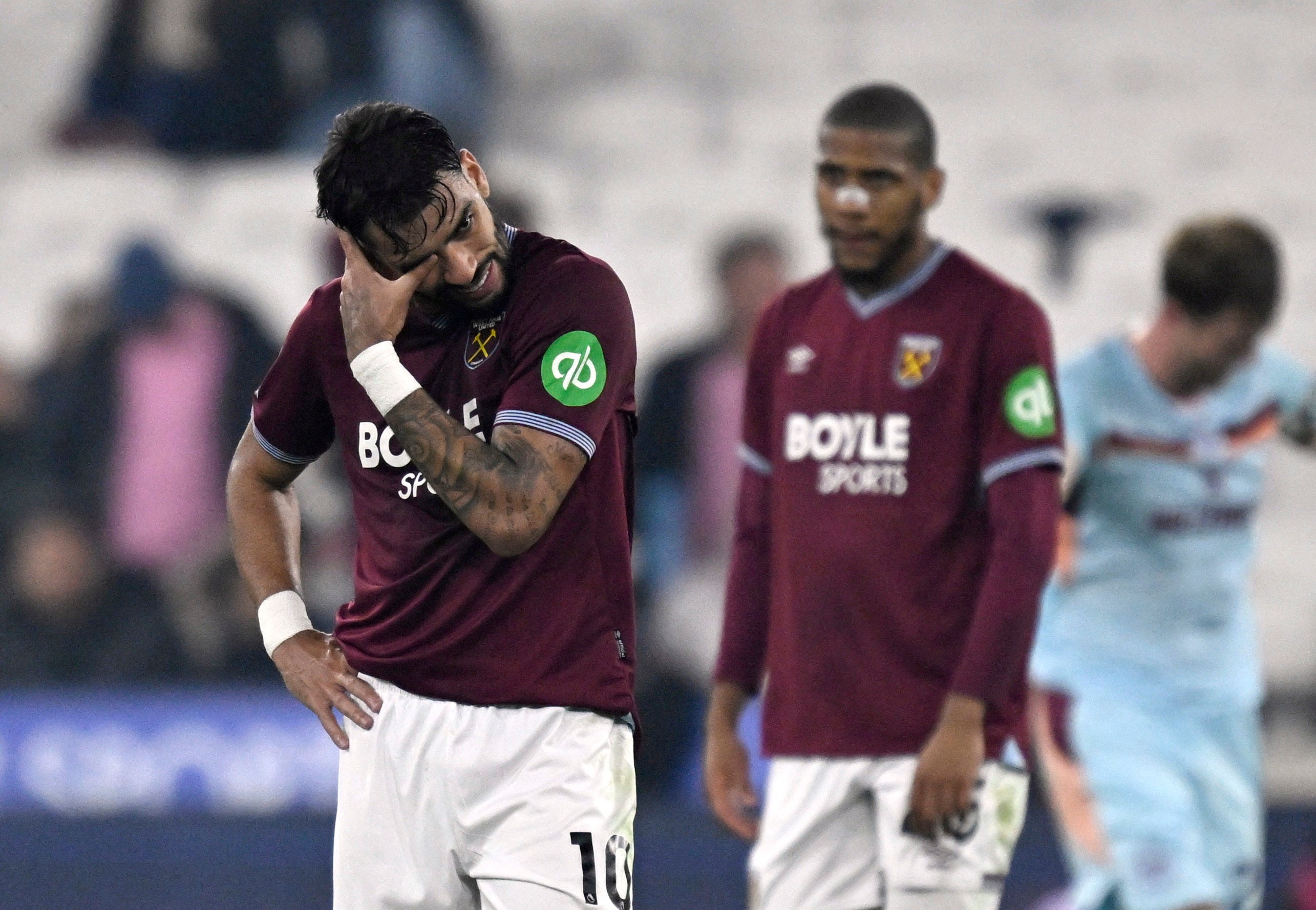 West Ham were beaten again and are languishing in the relegation zone