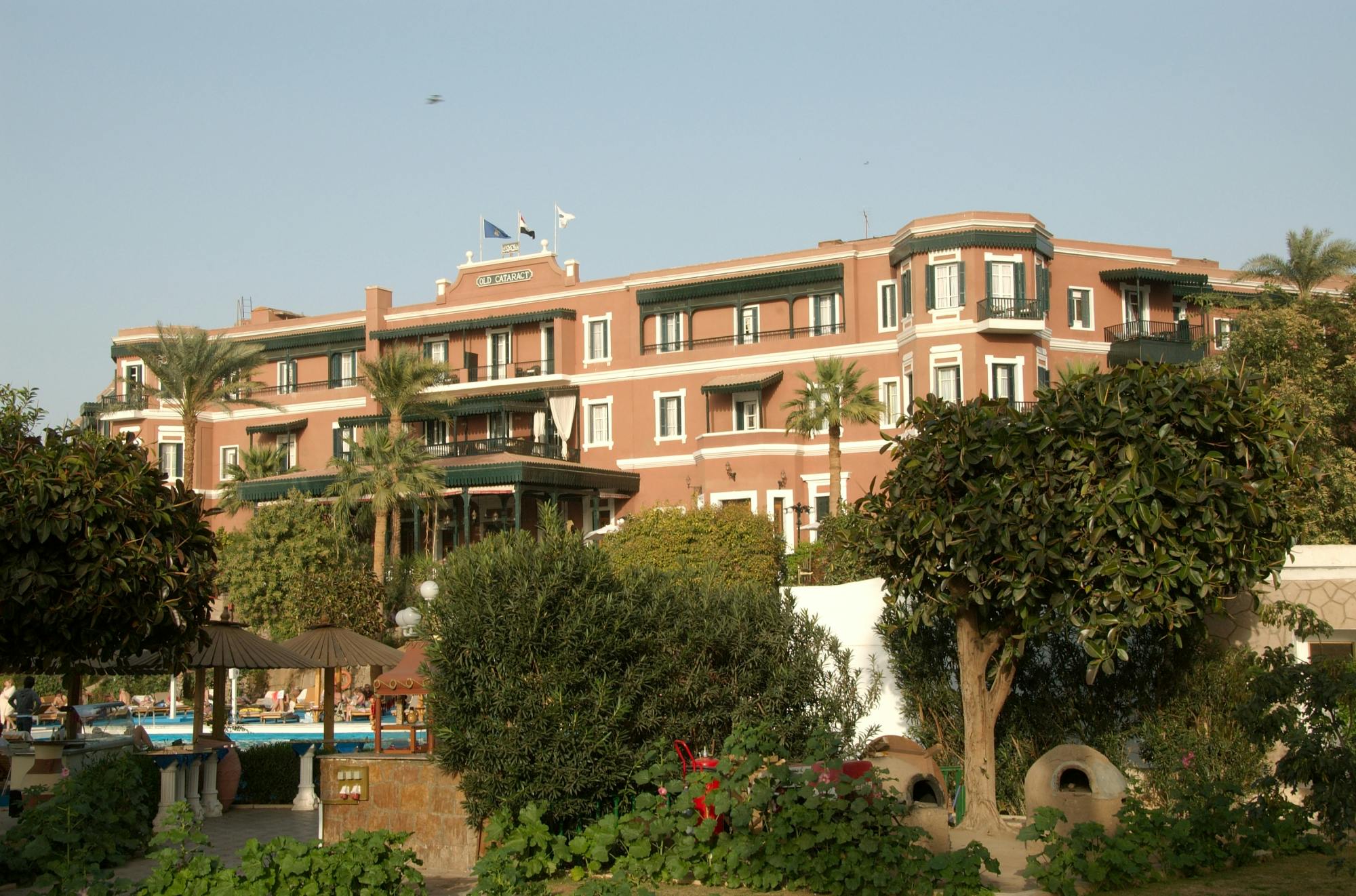 The Old Cataract Hotel inspired the famous Death on the Nile novel by Agatha Christie