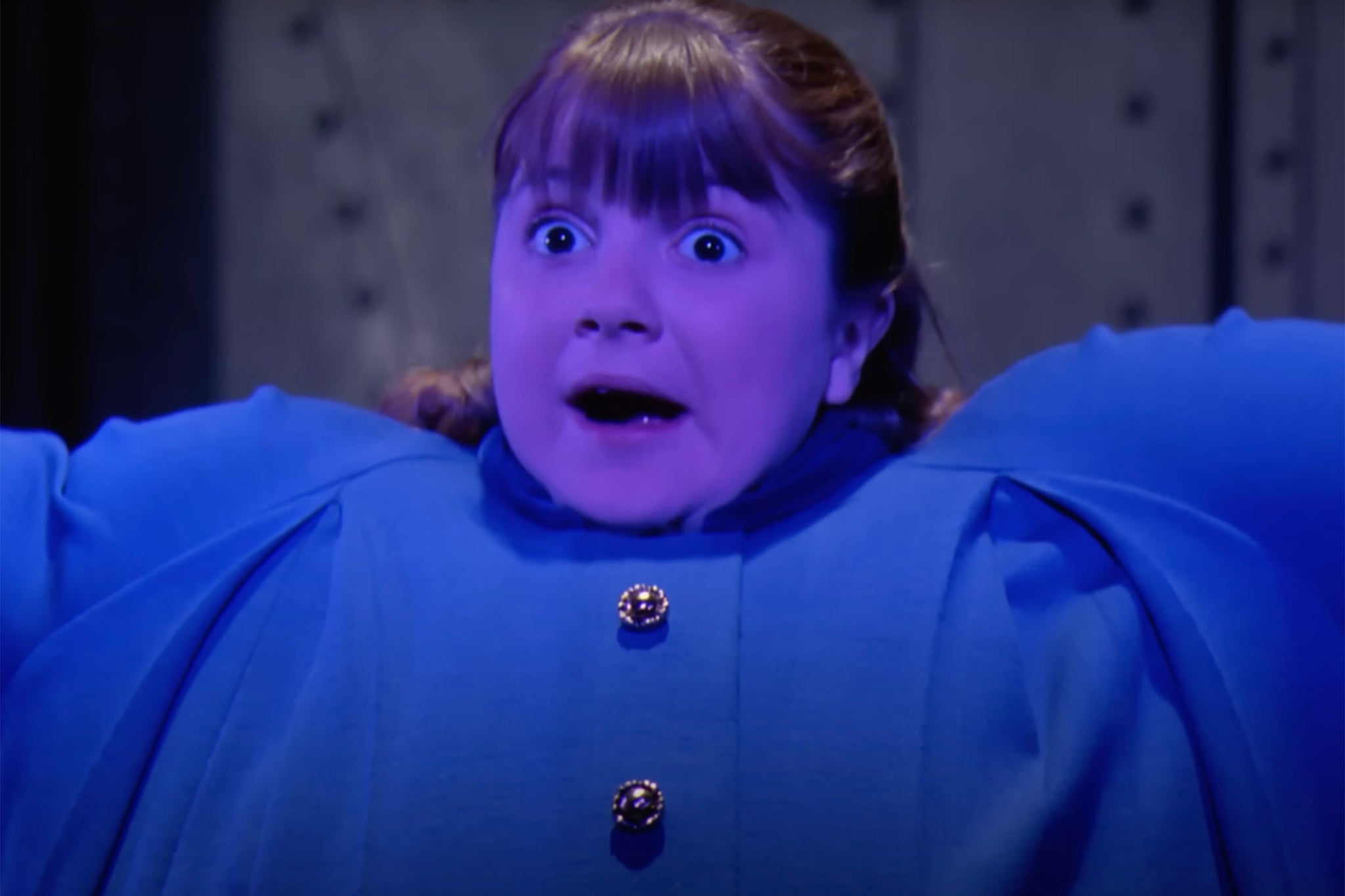 Violet Beauregarde in ‘Willy Wonka and the Chocolate Factory’ – the original warning about flavour without substance
