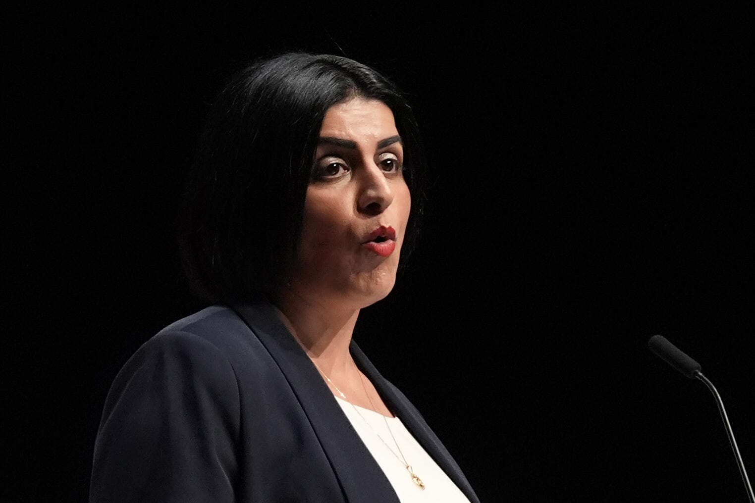Shabana Mahmood said there would be ‘no hiding place’ for child abusers (Stefan Rousseau/PA)