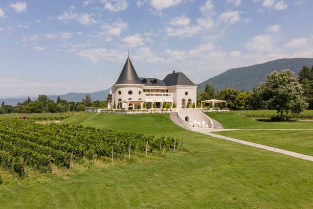 <p>Chateau Buera, a restaurant and wine tasting centre, is found at the resort</p>