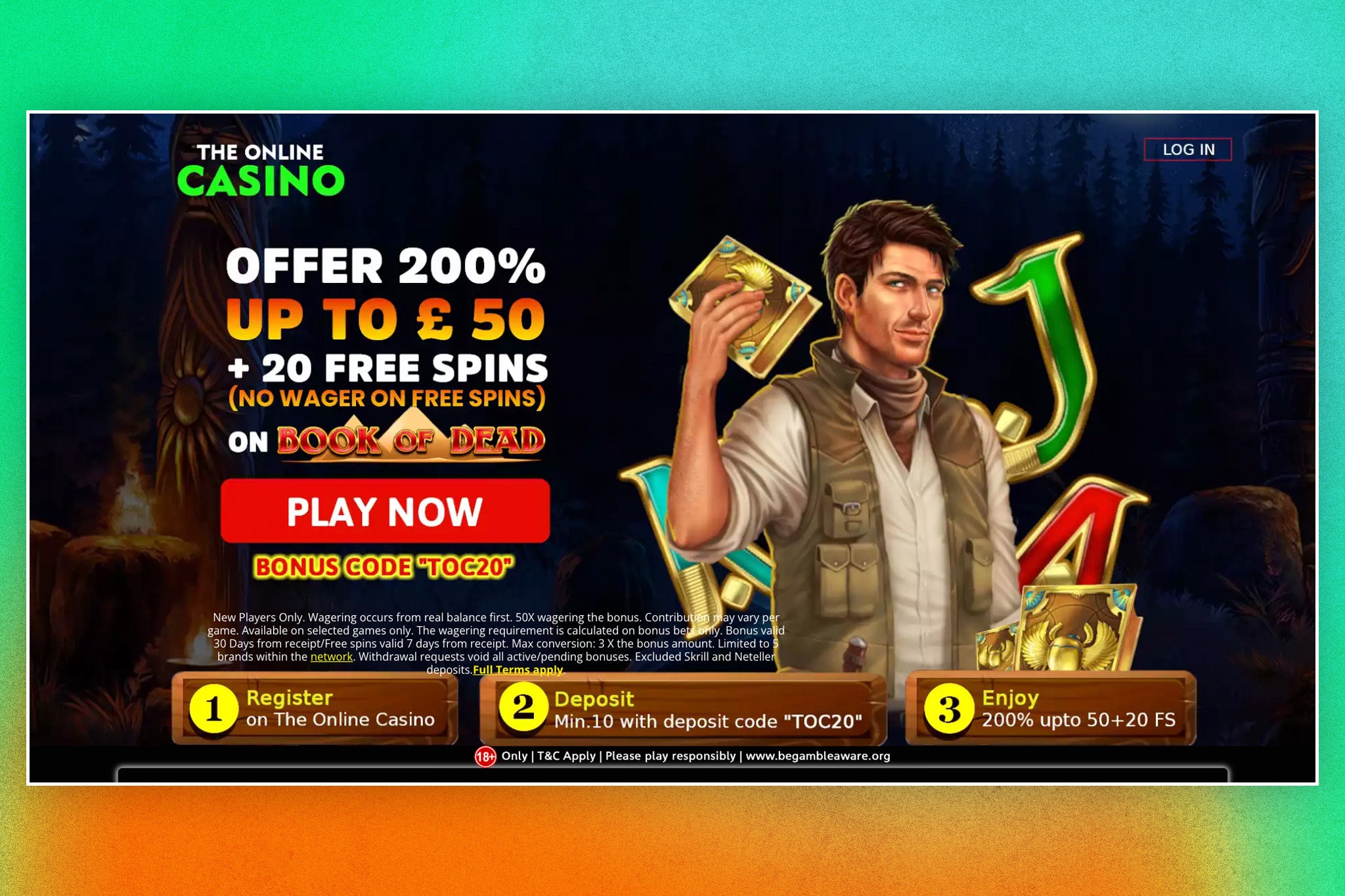 The Online Casino has a unique Pay By Mobile casino offer